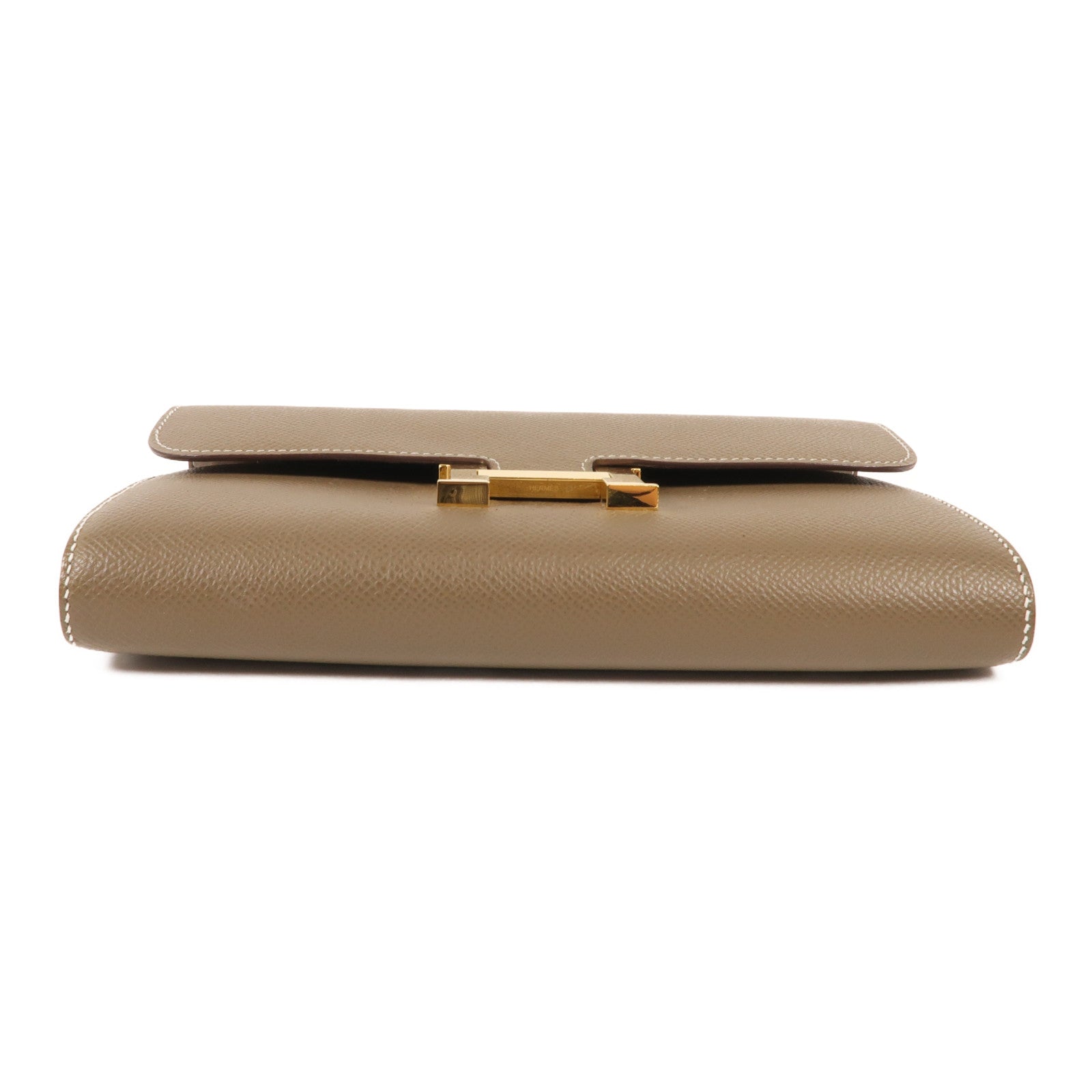 HERMES Epsom皮革Constance To Go金扣肩背袋Etoupe