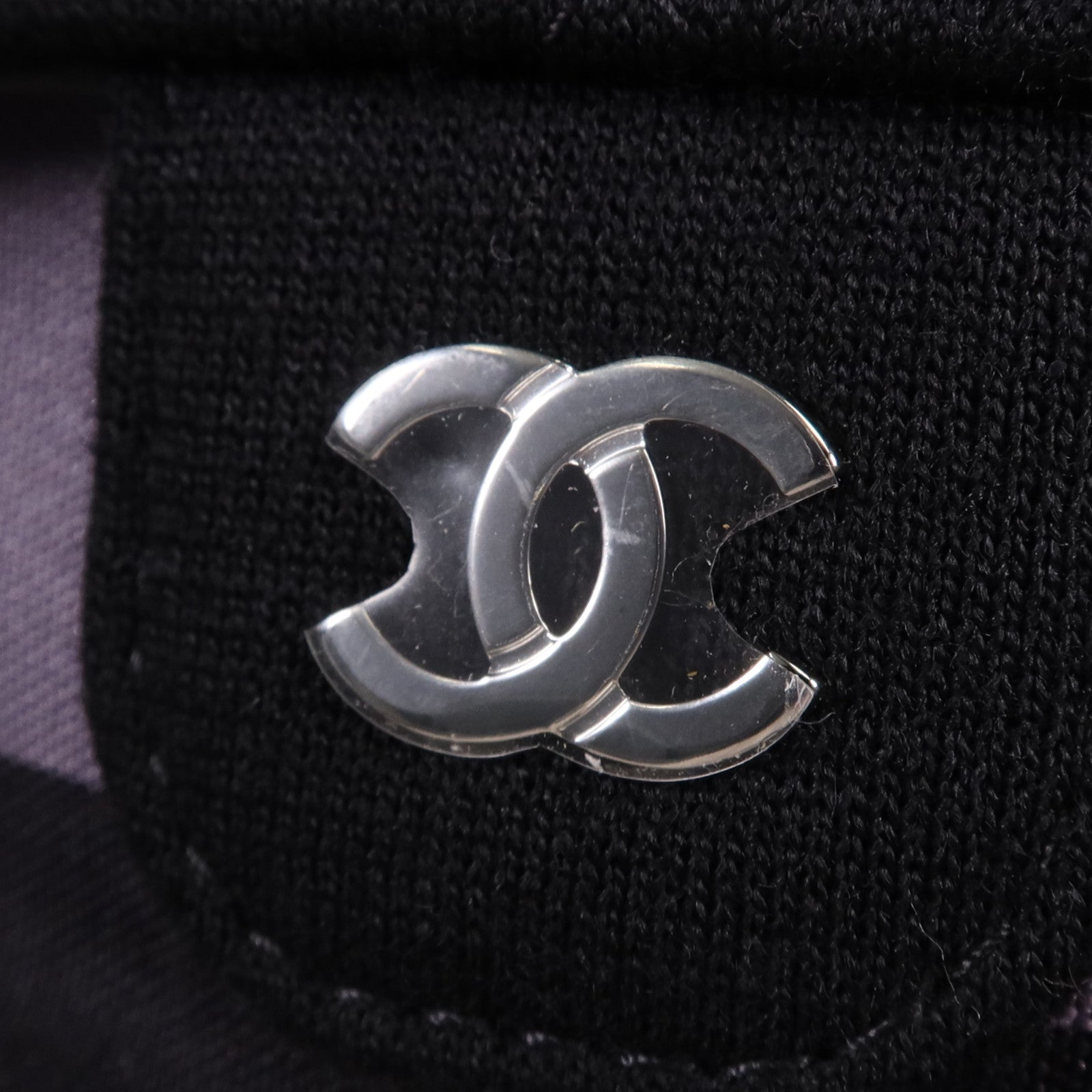 CHANEL 帆布Tote Bag銀扣手挽袋