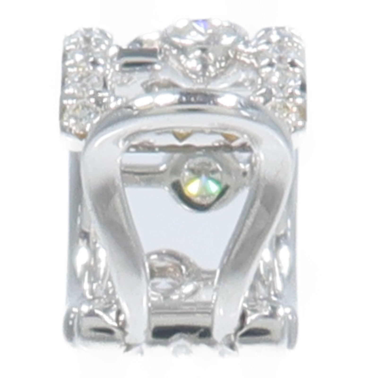 JEWELRY 18K白金De Beers鑽石耳環