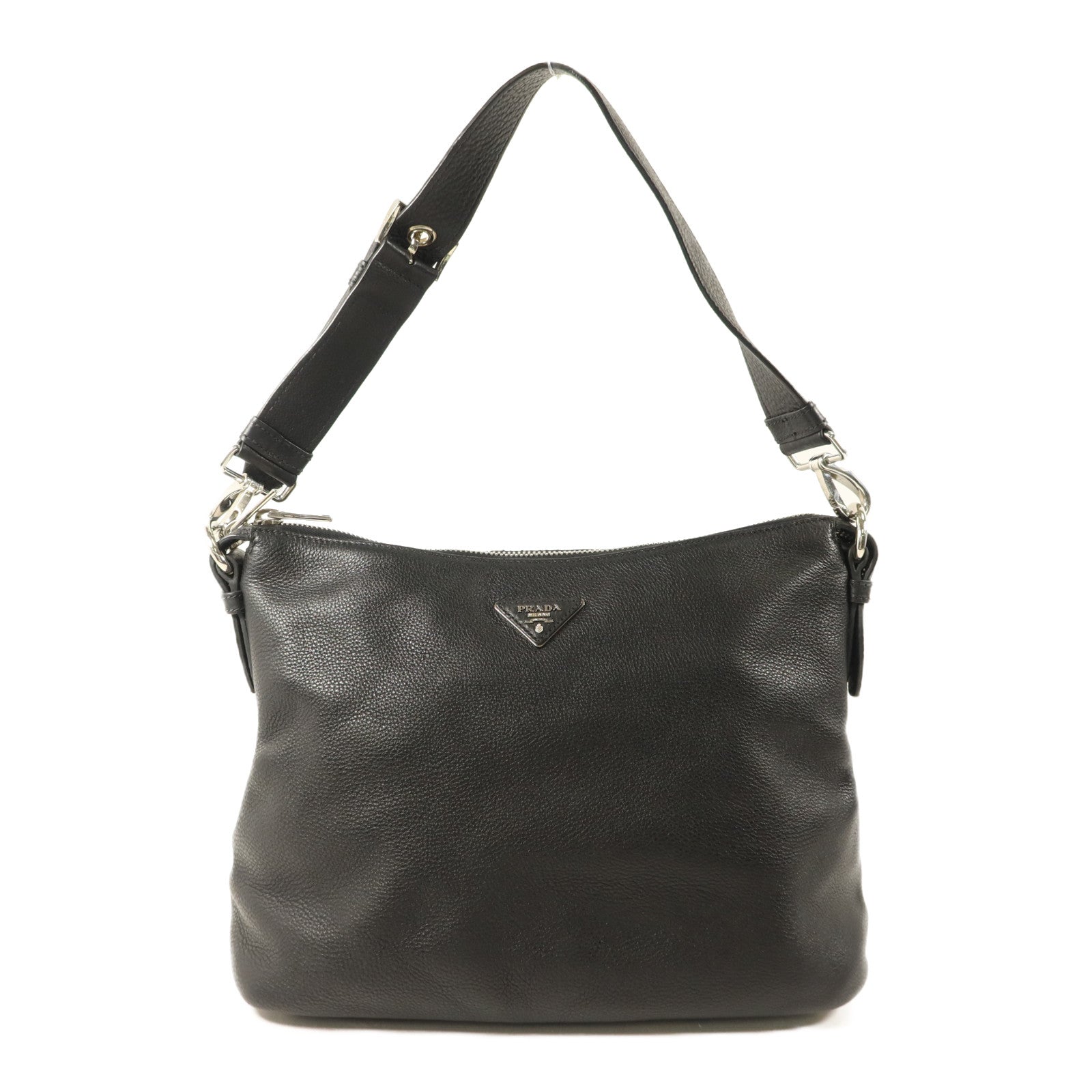 PRADA 牛皮皮革Hobo Bag肩背袋