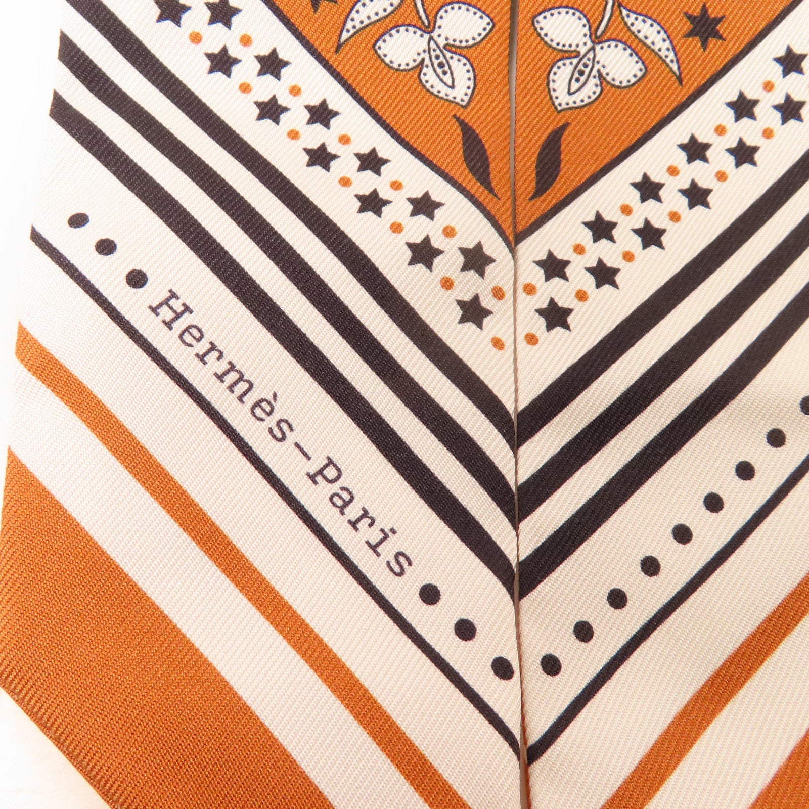 HERMES 絲質Twilly絲巾