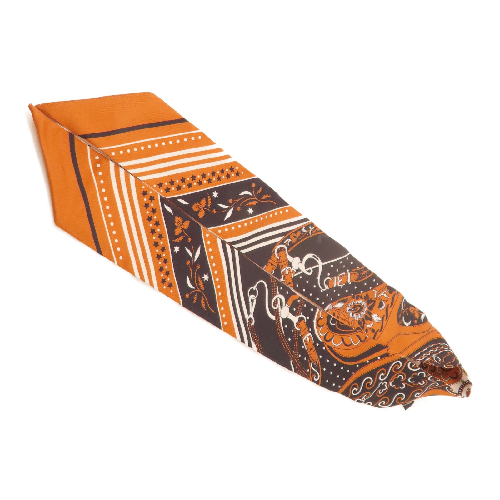 HERMES 絲質Twilly絲巾