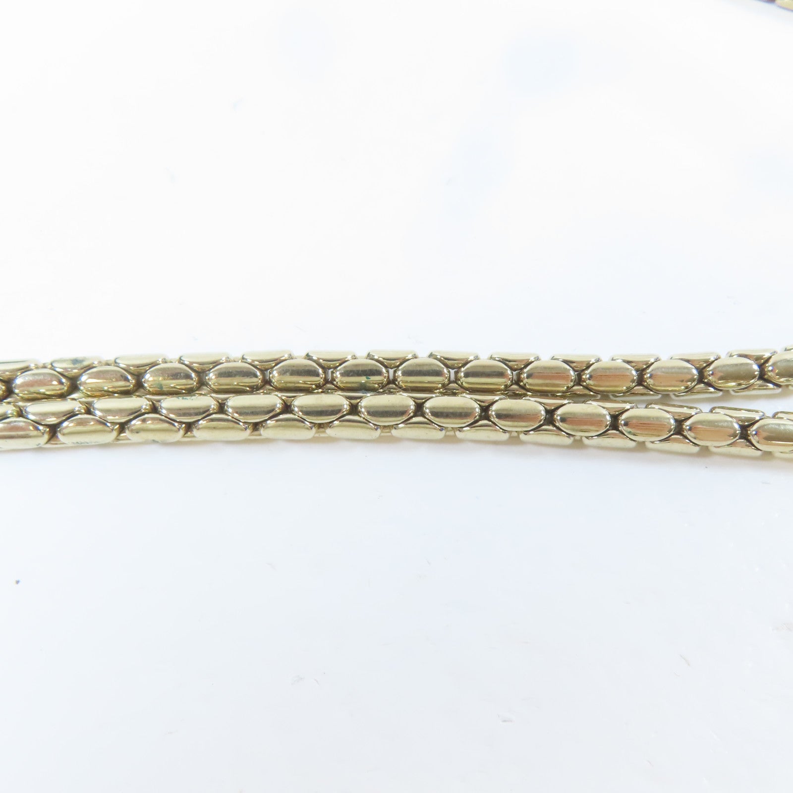 BVLGARI 牛皮皮革Serpenti Forever金扣鏈帶肩背袋綠色