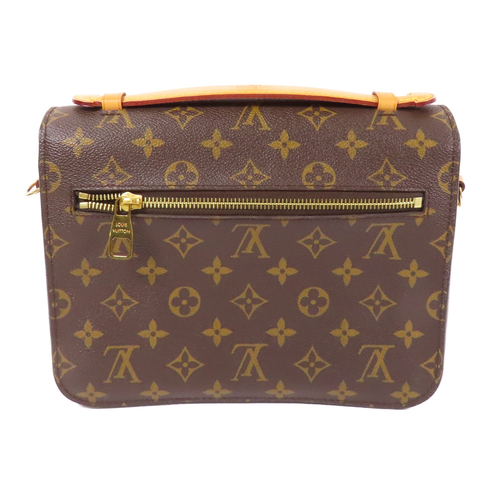 LOUIS VUITTON LV GHW Pochette Metis MM 2 Way Bag M44875 Monogram Brown