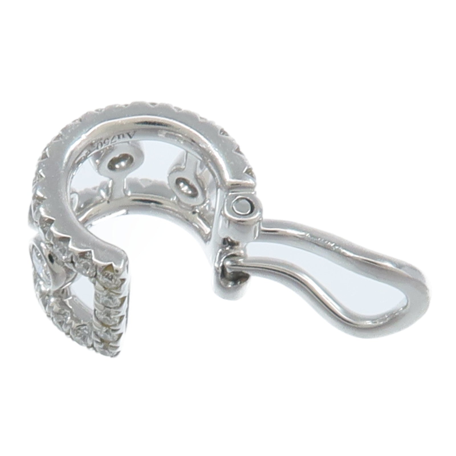 JEWELRY 18K白金De Beers鑽石耳環