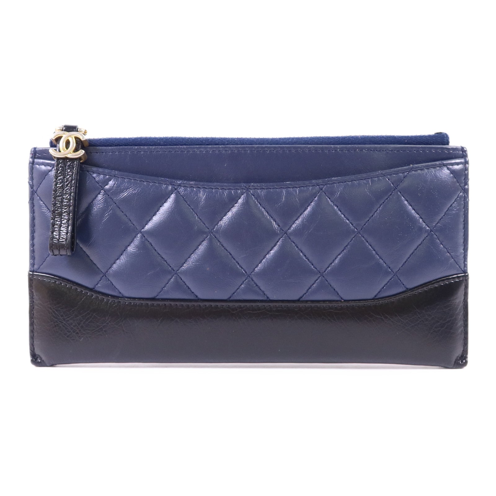 CHANEL 牛皮皮革Gabrielle Long Wallet長錢包