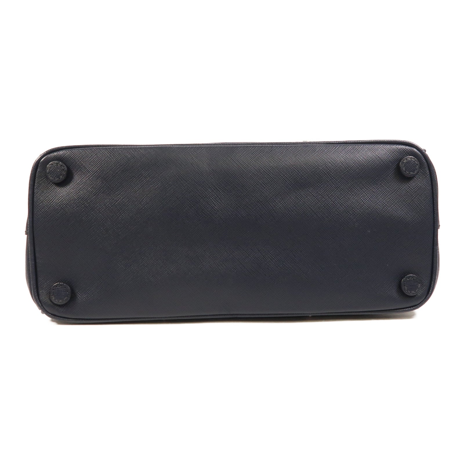 PRADA 尼龍/牛皮皮革2 Way Shoulder銀扣手挽肩背兩用袋