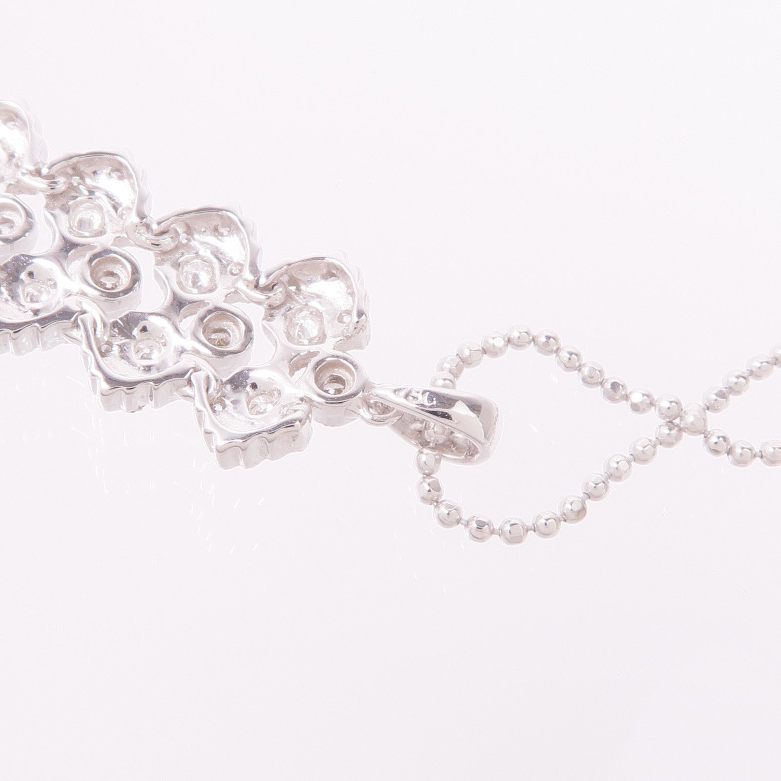 JEWELRY 【激減優惠】18K白金/925純銀Diamond Necklace鑽石項鍊