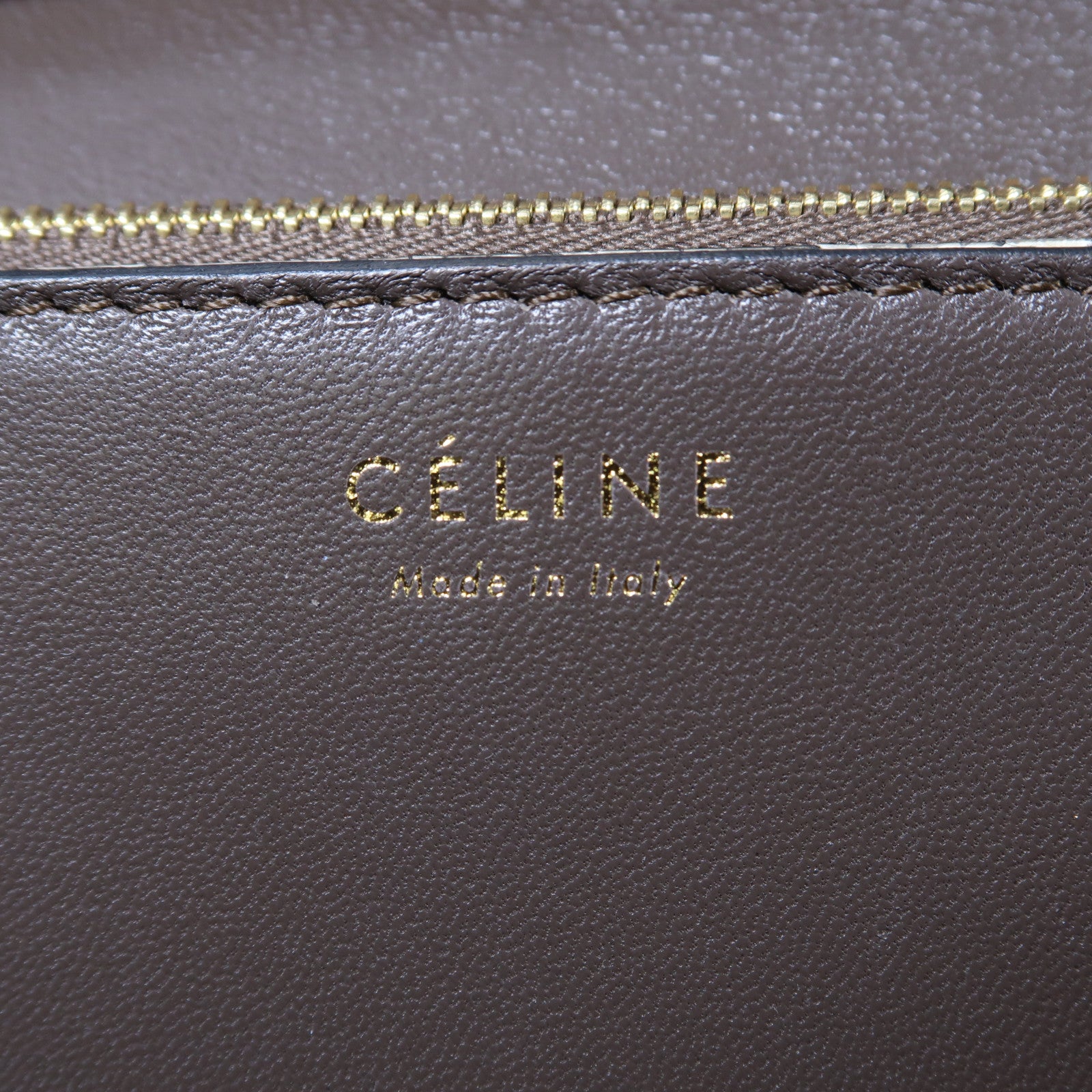 CELINE 【激減優惠】蜥蝪皮革Classic Box金扣肩背袋白色