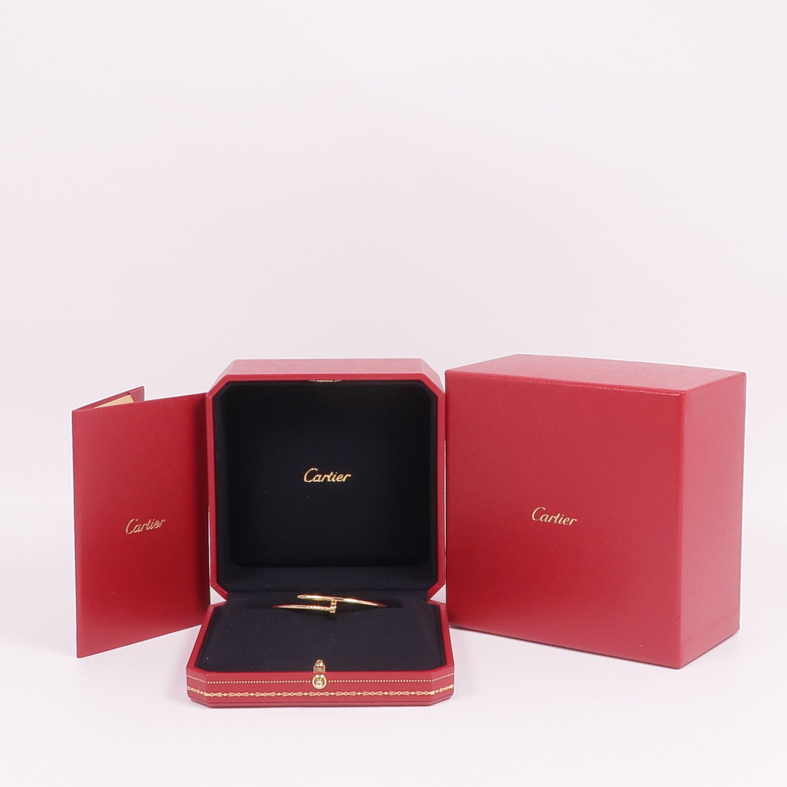 CARTIER 18K黃金Juste un Clou手鐲Cartier#16