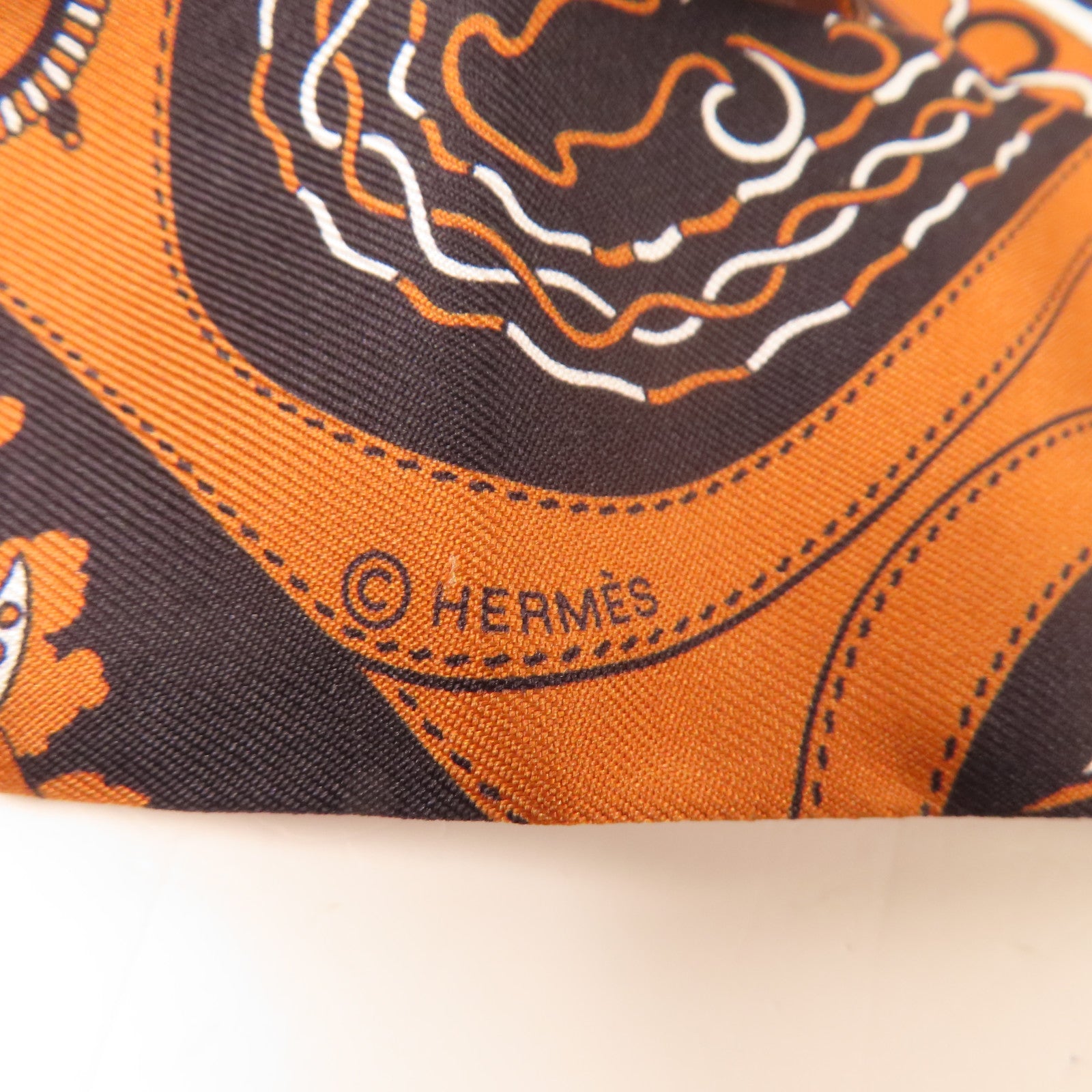 HERMES 絲質Twilly絲巾