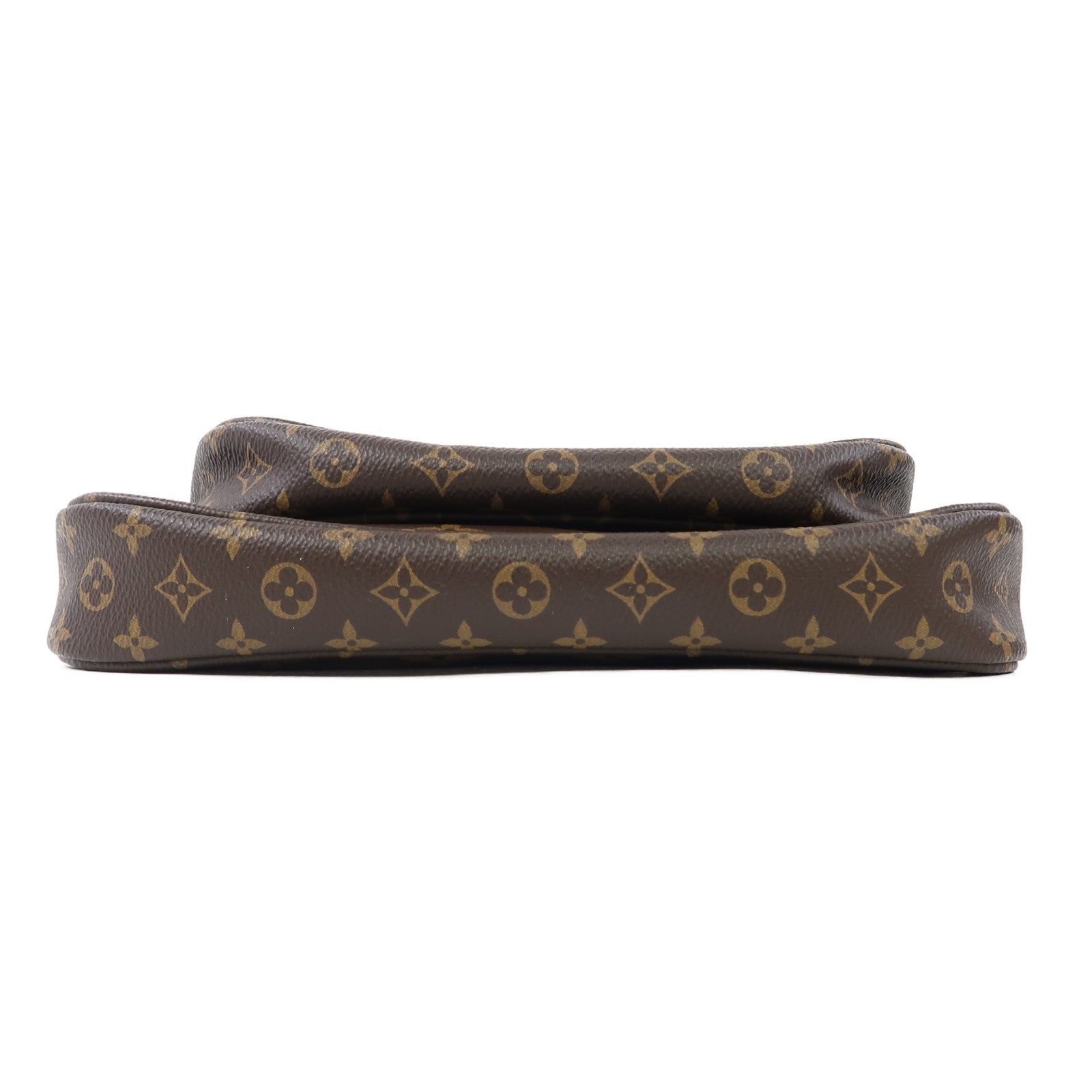 LOUIS VUITTON 【激減優惠】Monogram Multi Pochette Accessoires金扣肩背袋啡色
