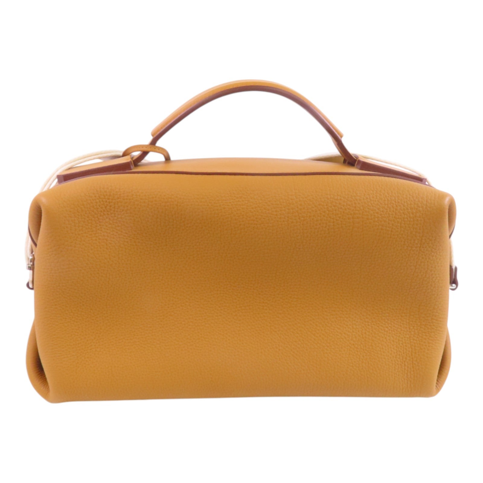 HERMES Togo皮革Emile 30銀扣肩背袋