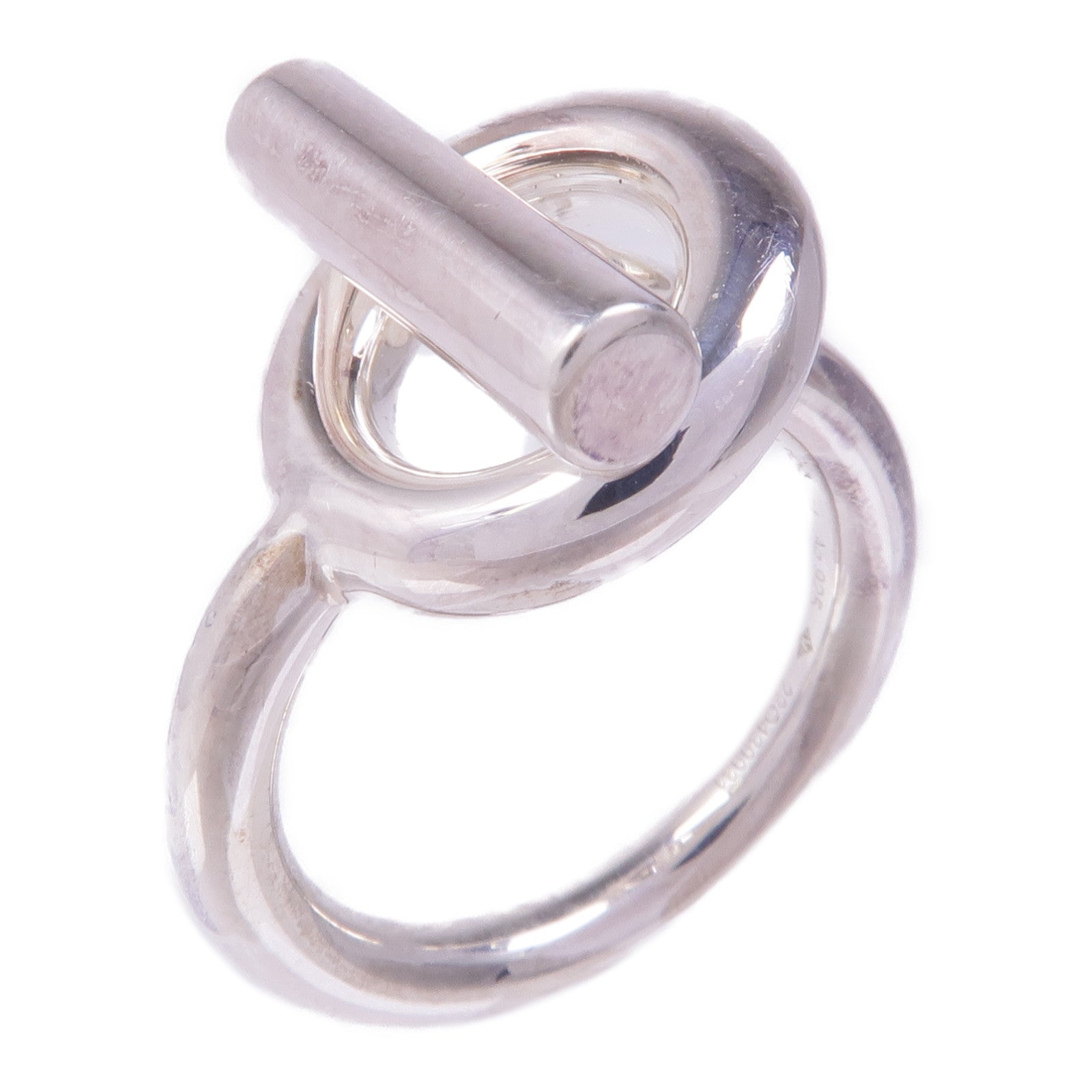 HERMES 925純銀Echappee Ring Medium戒指Hermes#54/US#6.25