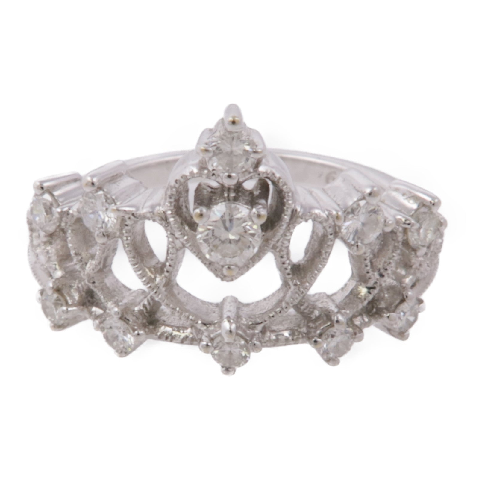 JEWELRY 18K白金Diamond Ring鑽石戒指US#5.5
