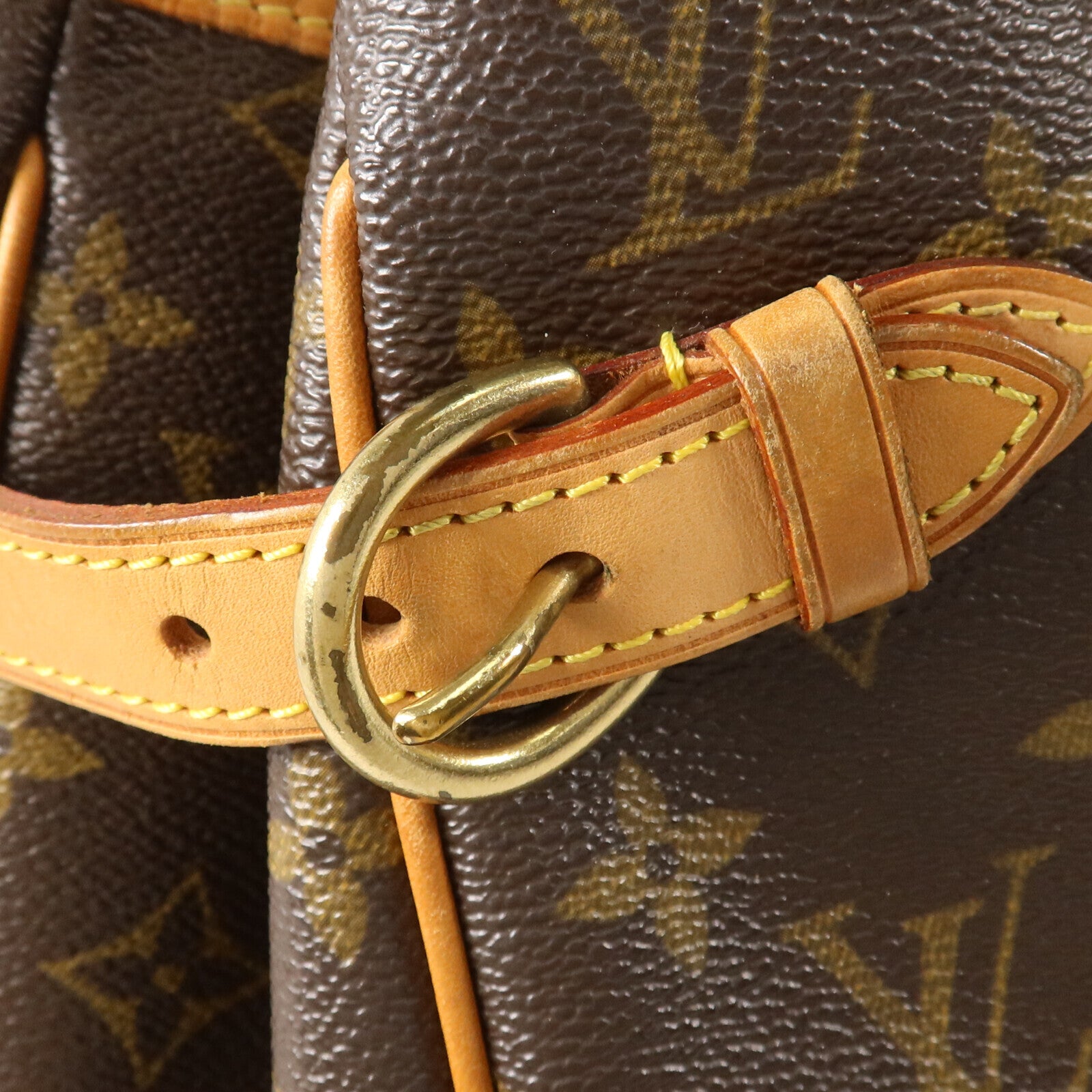 LOUIS VUITTON Monogram Batignolles金扣肩背袋