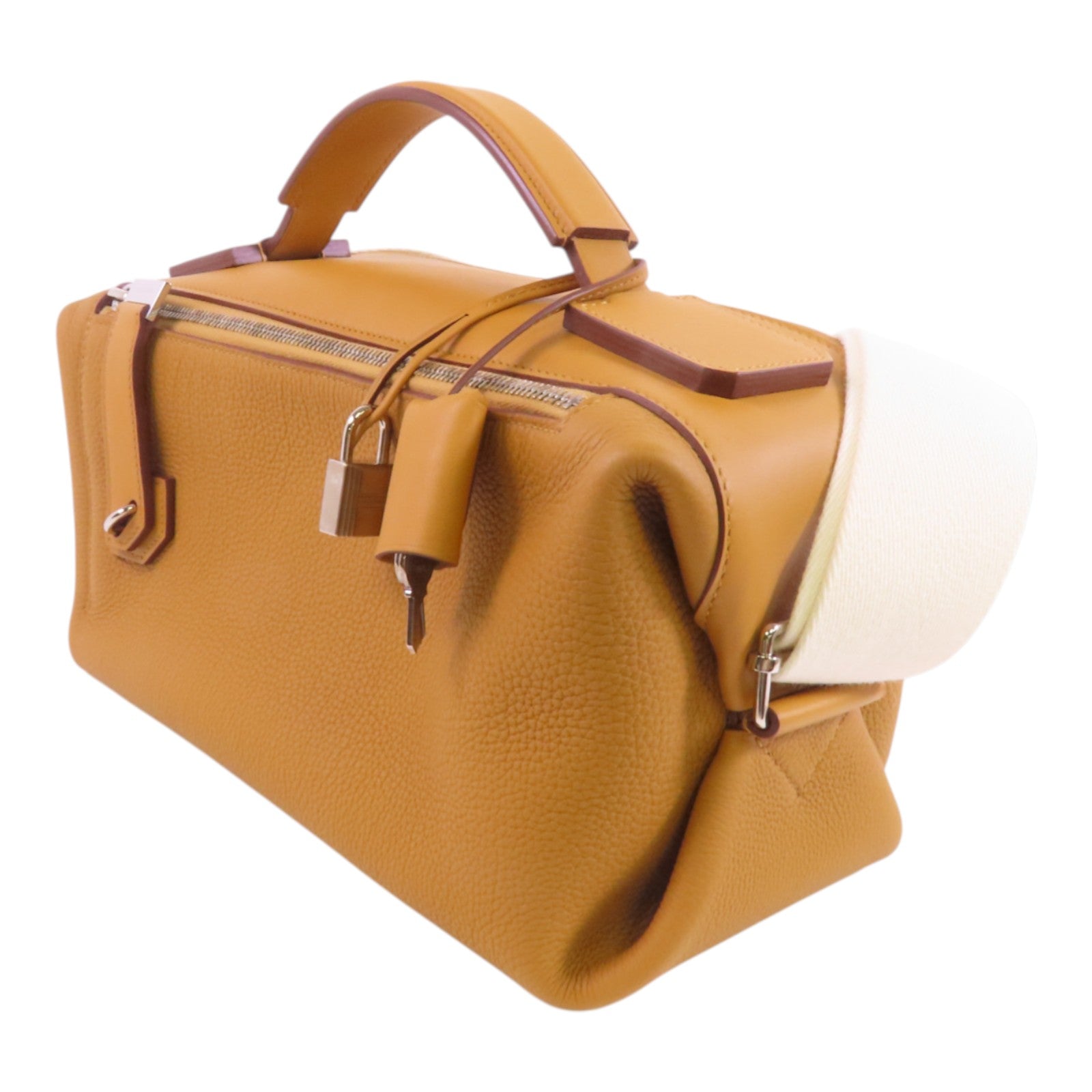 HERMES Togo皮革Emile 30銀扣肩背袋