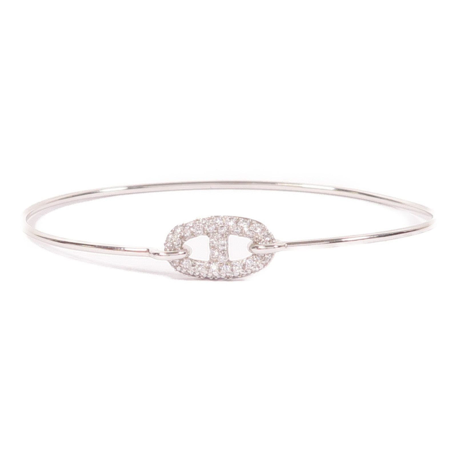 HERMES 【激減優惠】18K白金Farandole Bracelet手鐲