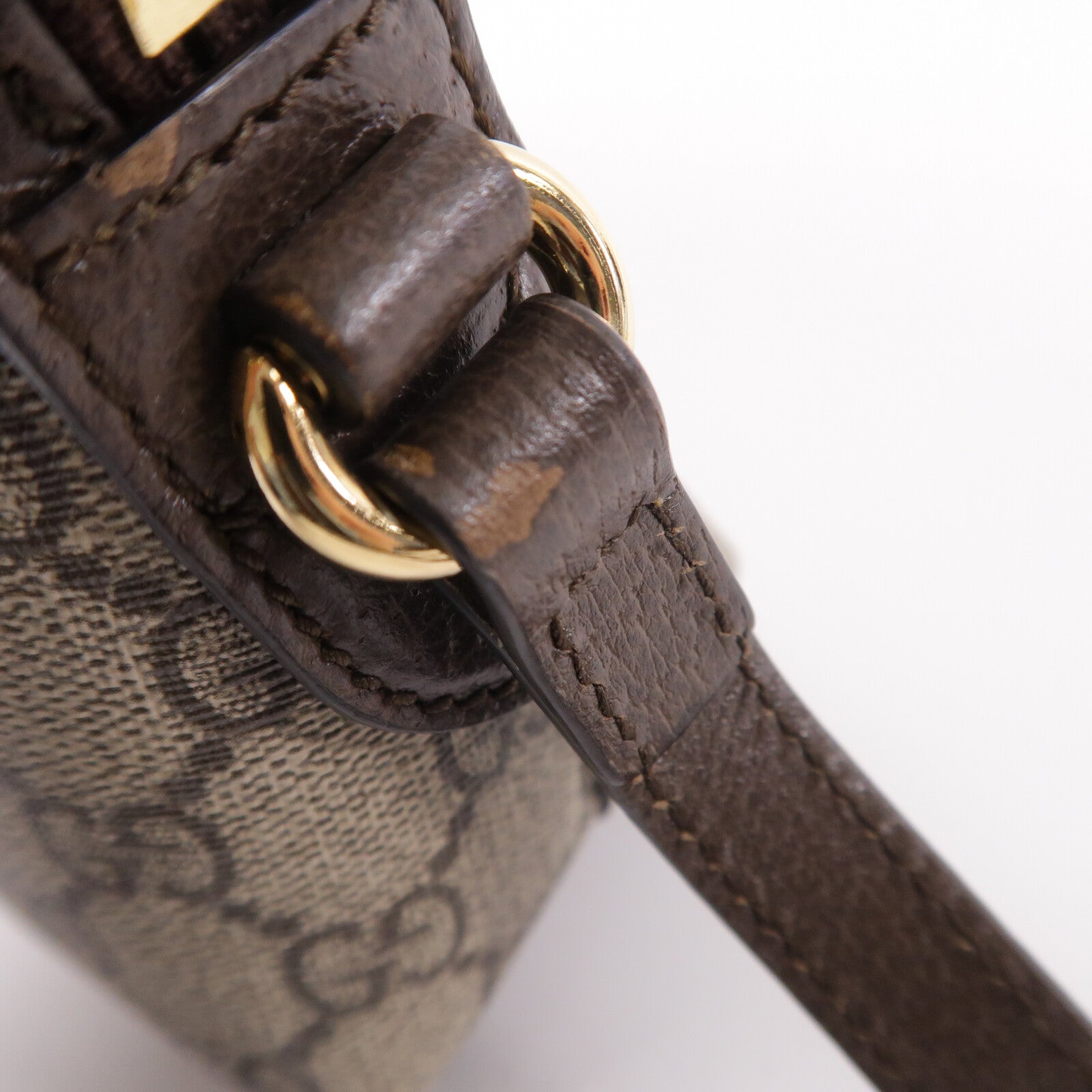 GUCCI 塗層帆布Ophidia GG肩背袋