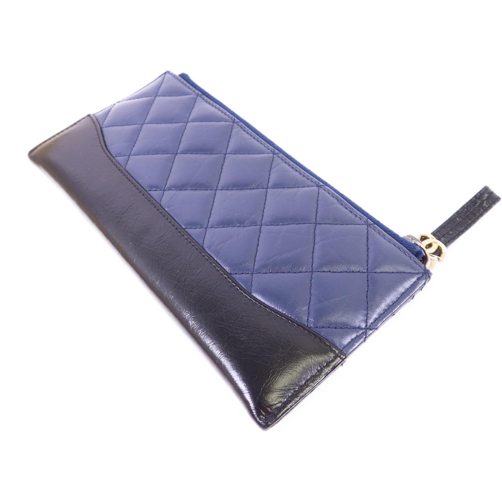 CHANEL 牛皮皮革Gabrielle Long Wallet長錢包