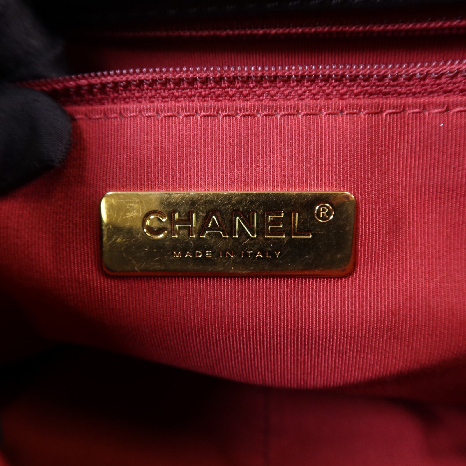 CHANEL 羊皮皮革Classic 19 Small鏈帶肩背袋