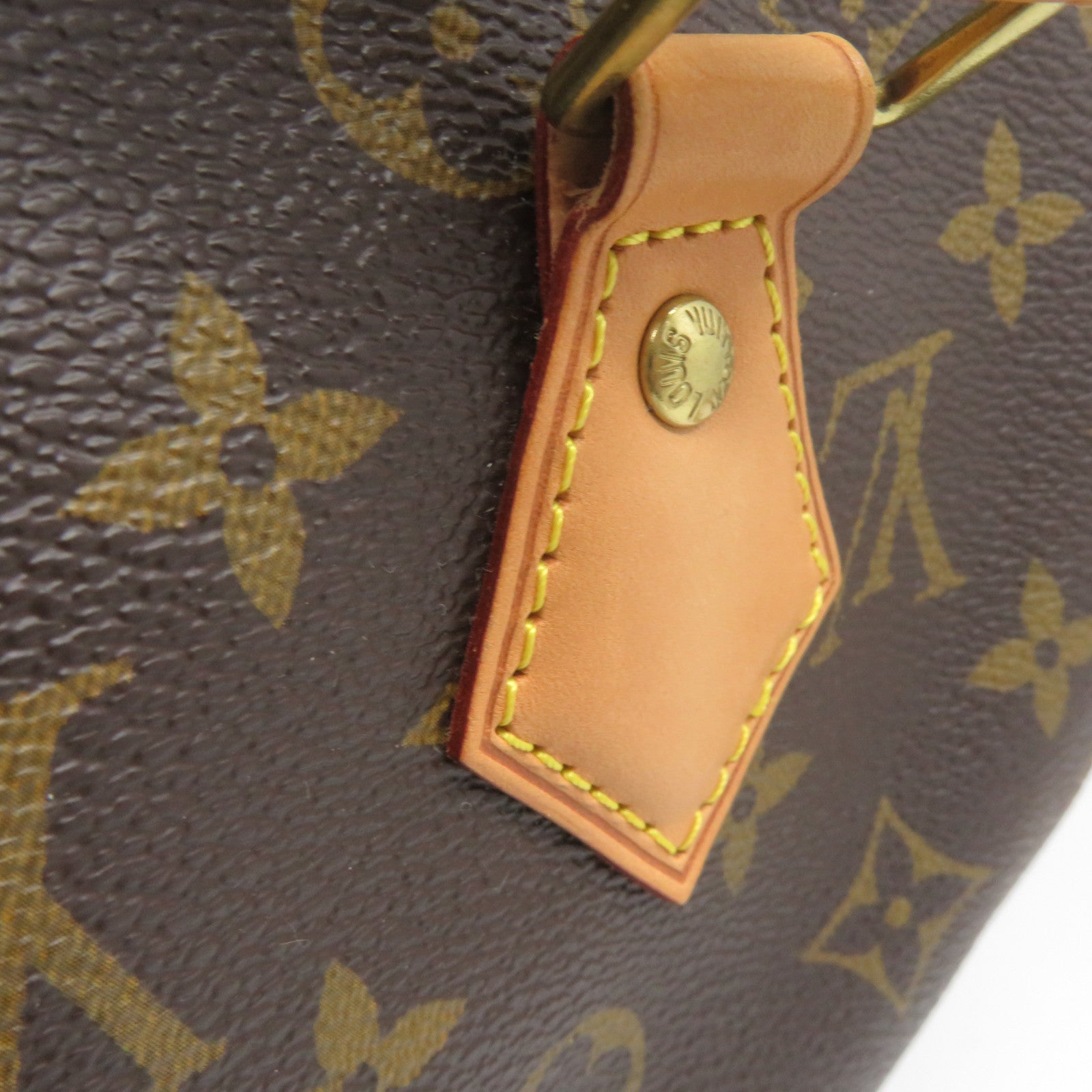 LOUIS VUITTON Monogram Speedy Bandouliere 25金扣手挽肩背兩用袋啡色