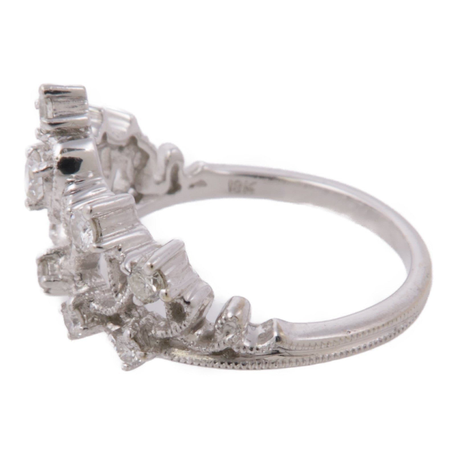JEWELRY 18K白金Diamond Ring鑽石戒指US#5.5