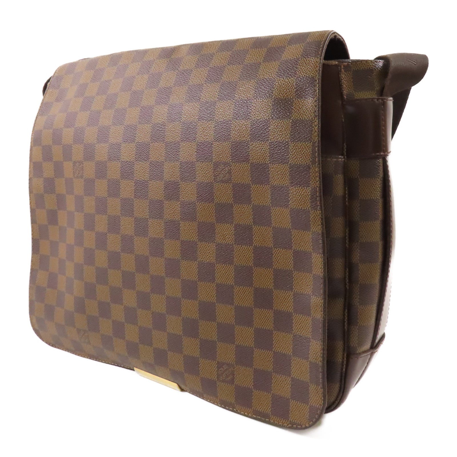 LOUIS VUITTON LV GHW Bastille Shoulder Messenger Bag N45258 Damier Brown