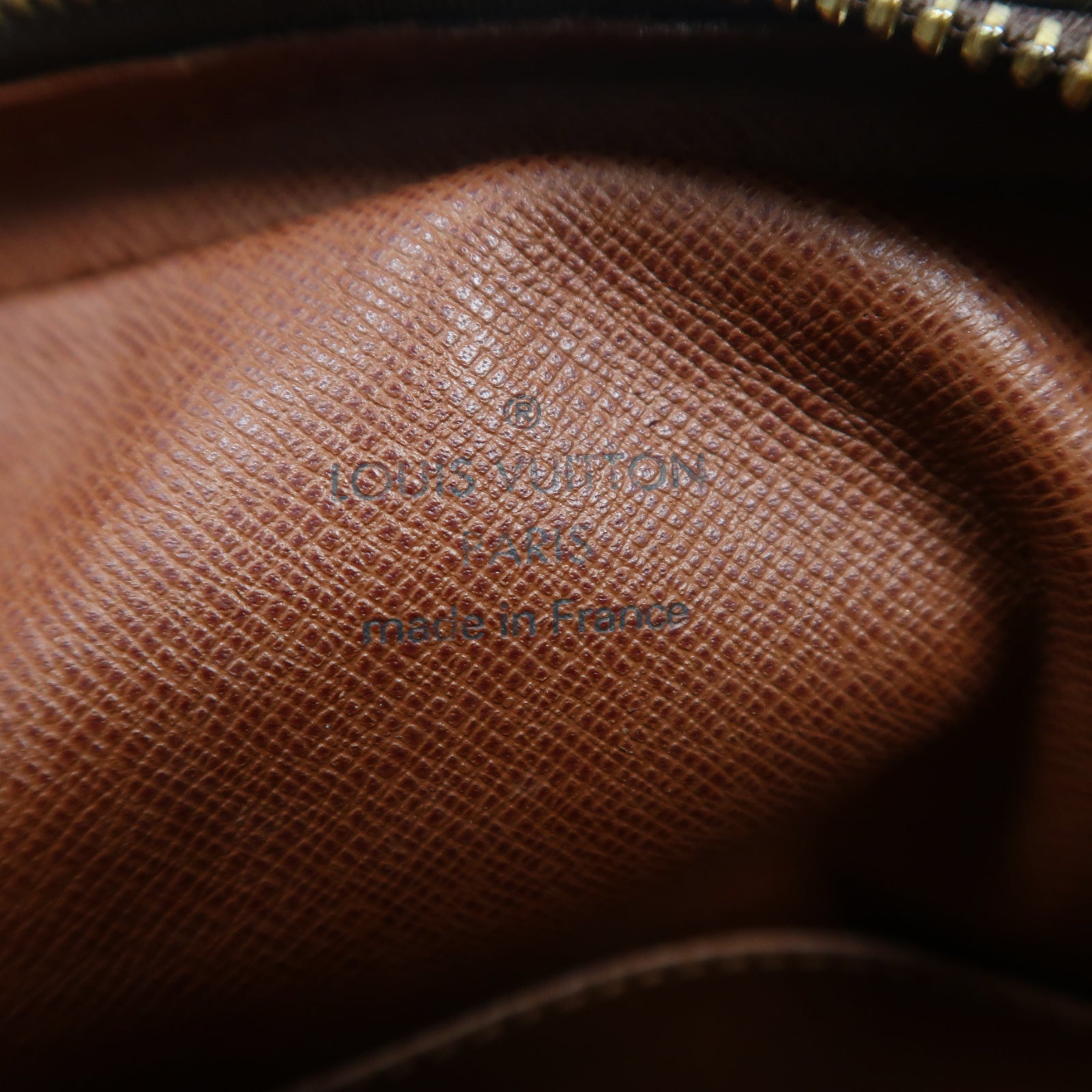 LOUIS VUITTON Monogram Amazon金扣肩背袋啡色