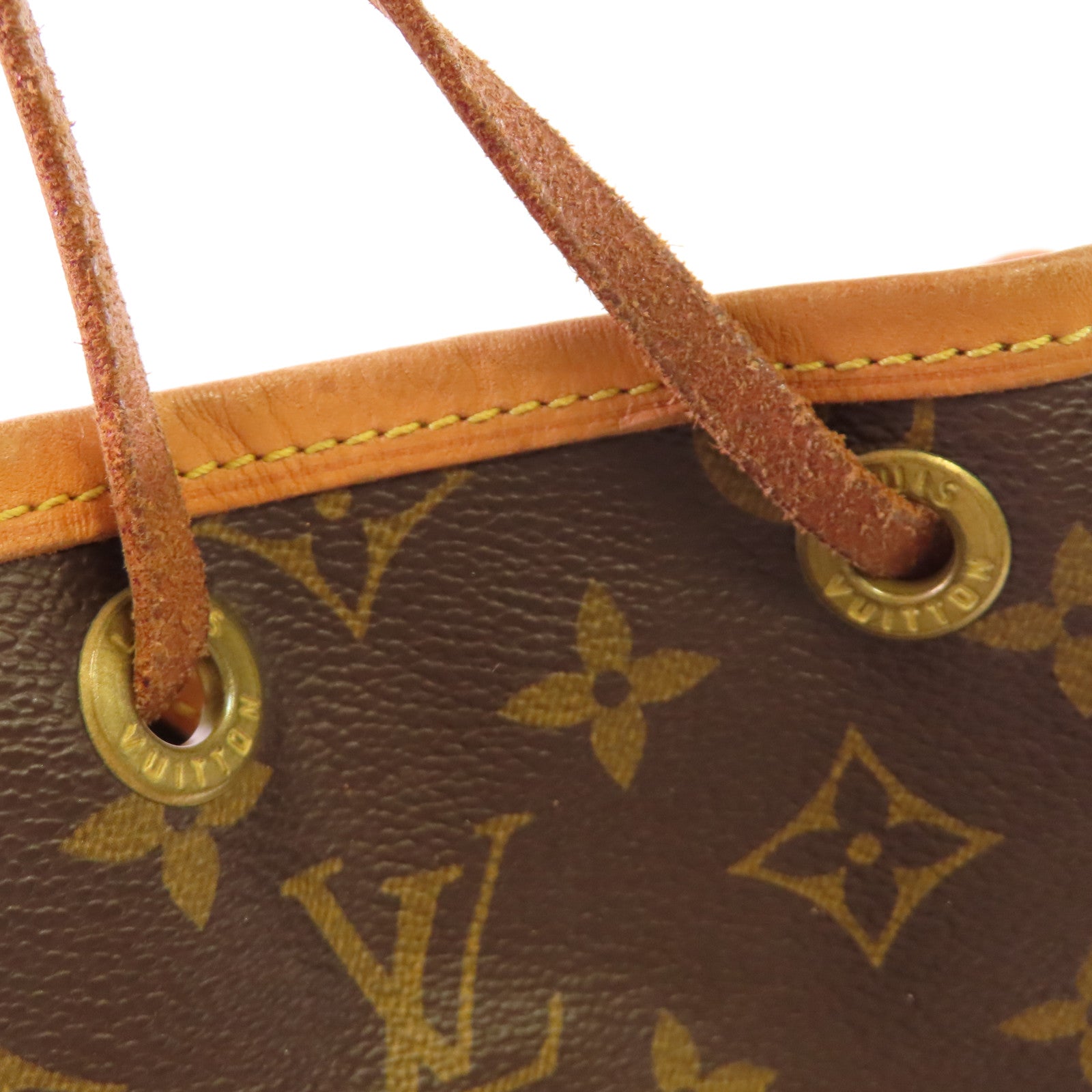 LOUIS VUITTON 【激減優惠】Monogram Noe Shoulder Bag金扣肩背袋啡色