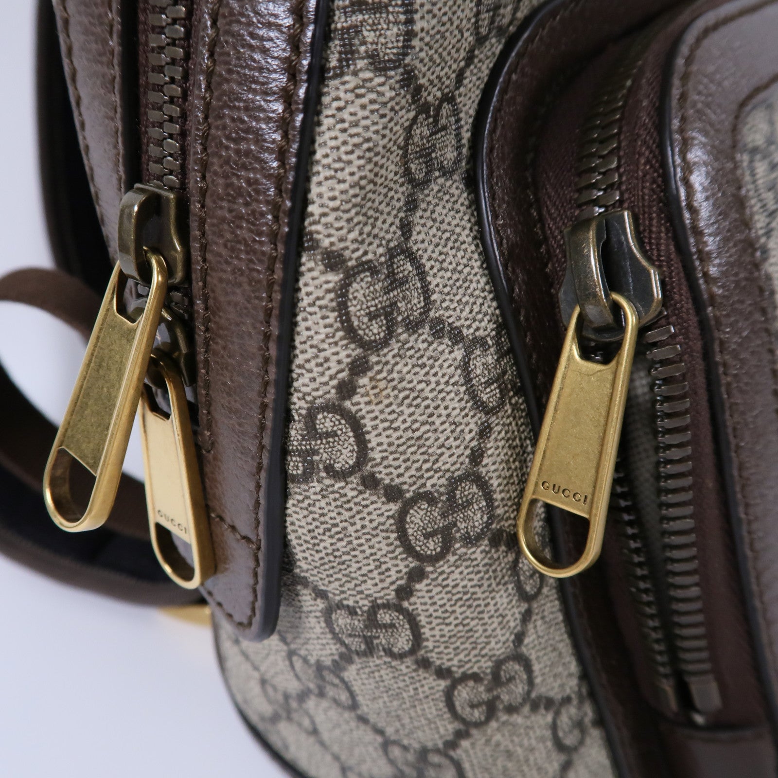 GUCCI 塗層帆布GG Supreme Backpack背包
