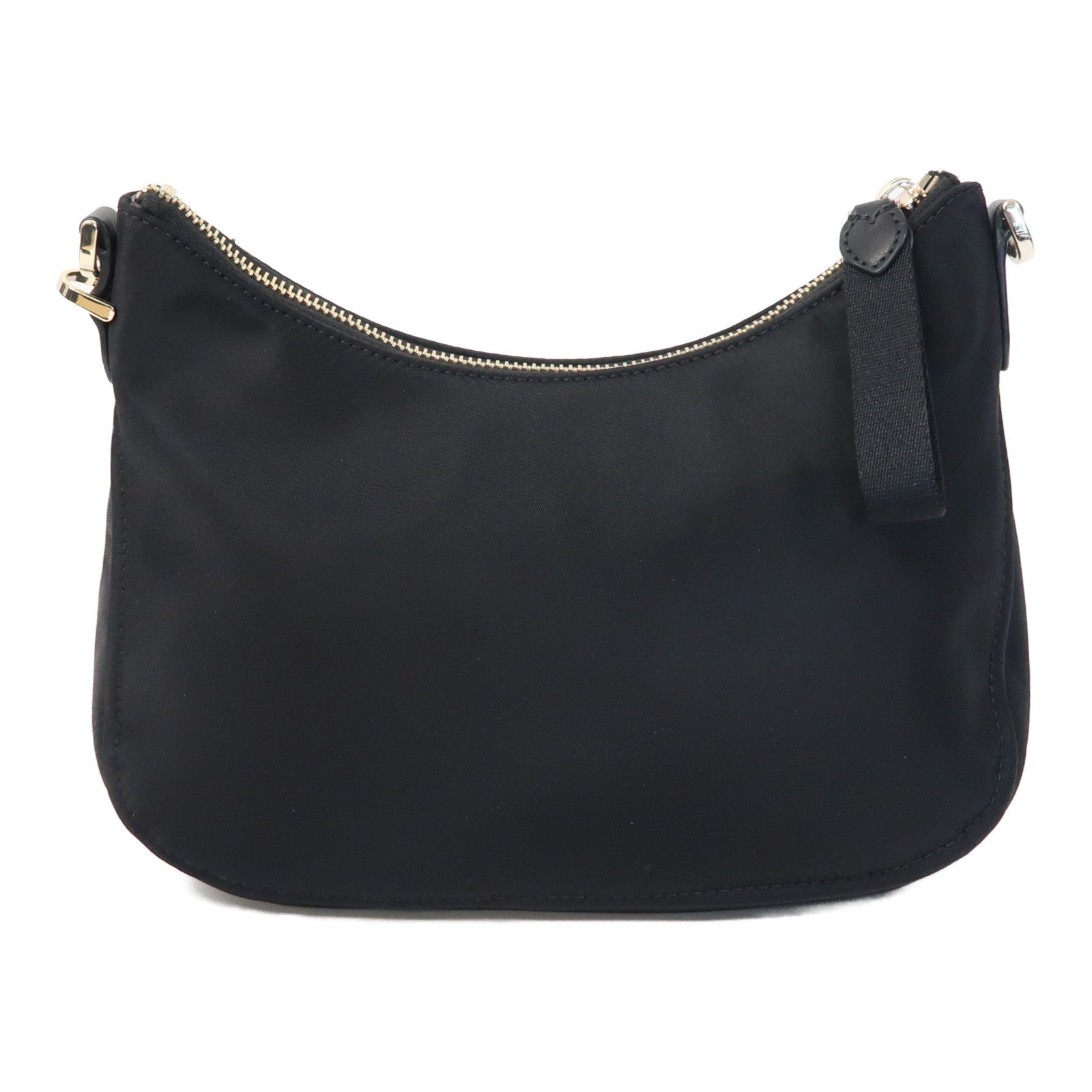 Kate Spade 尼龍Shoulder Bag金扣肩背袋黑色