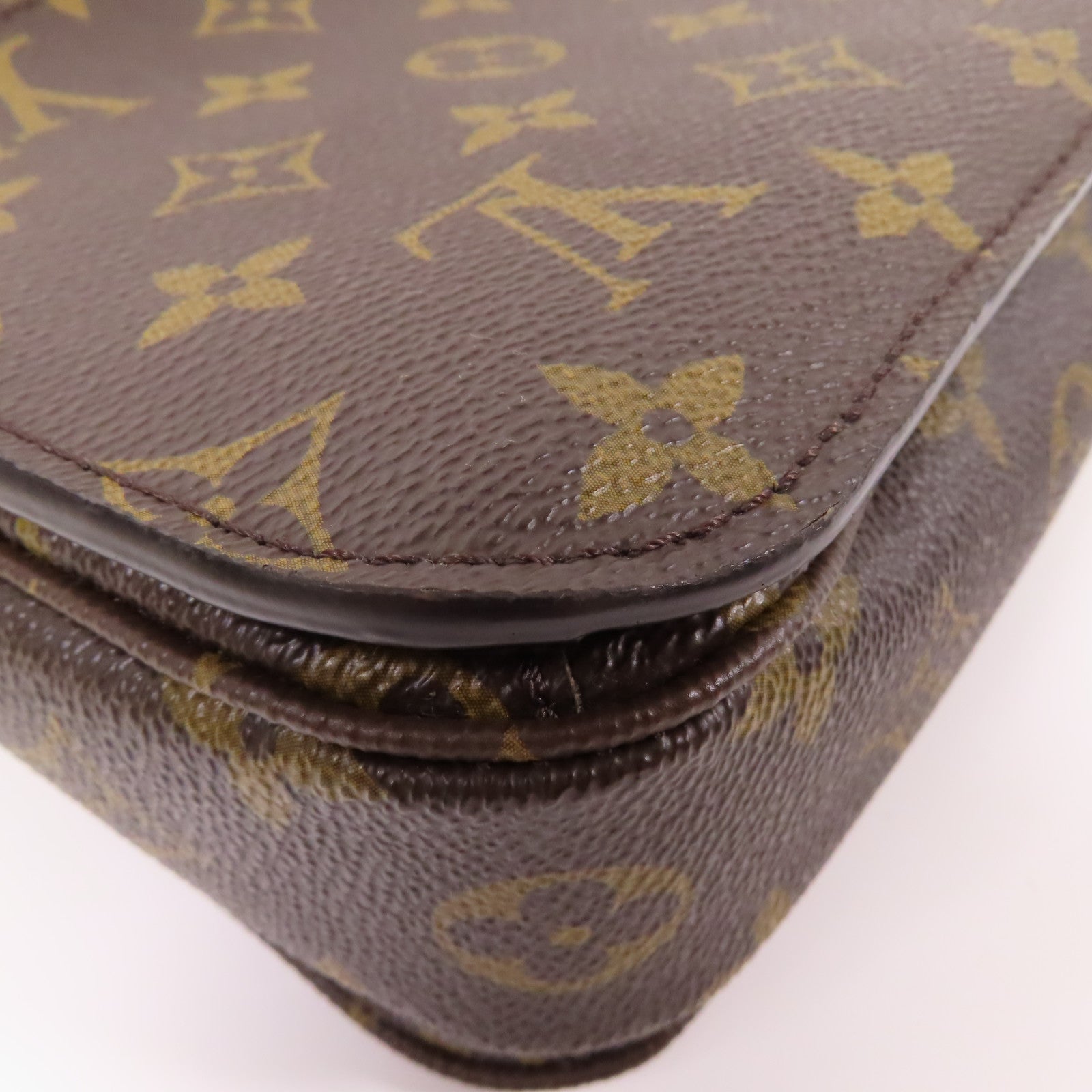 LOUIS VUITTON LV GHW Pochette Metis MM 2 Way Bag M44875 Monogram Brown