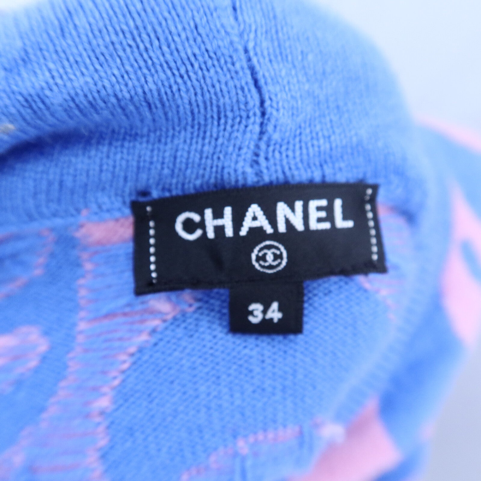 CHANEL Cashmere Hooded Knit Pullover針織