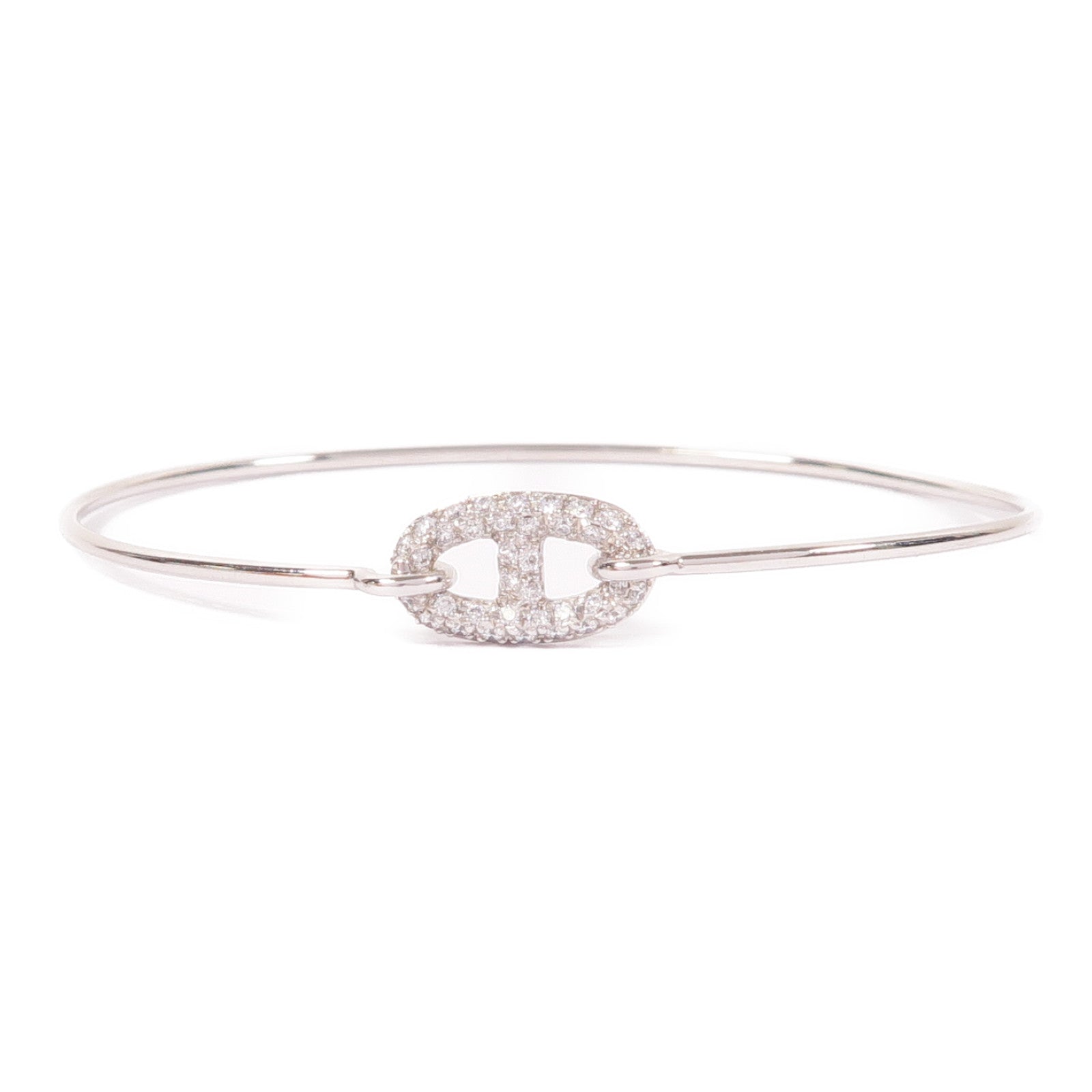 HERMES 【激減優惠】18K白金Farandole Bracelet手鐲