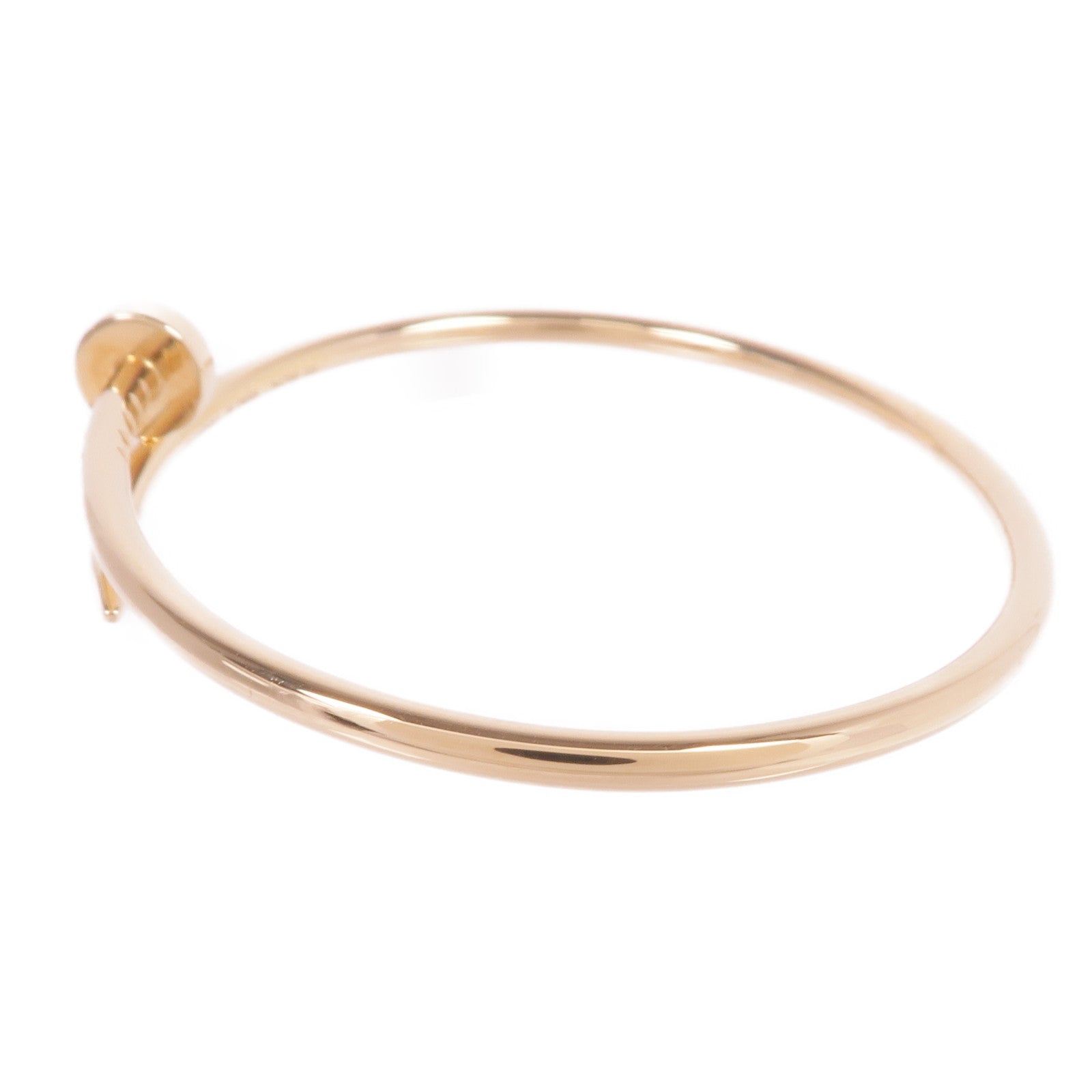 CARTIER 18K黃金Juste un Clou手鐲Cartier#16