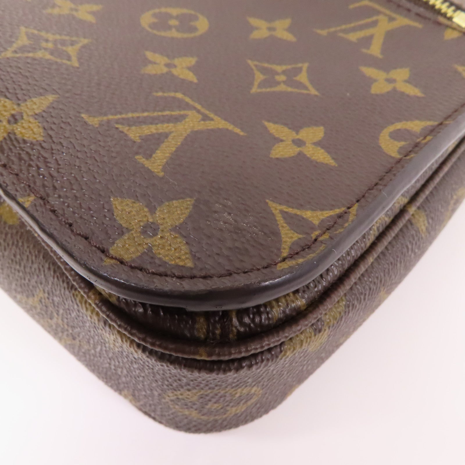 LOUIS VUITTON LV GHW Pochette Metis MM 2 Way Bag M44875 Monogram Brown