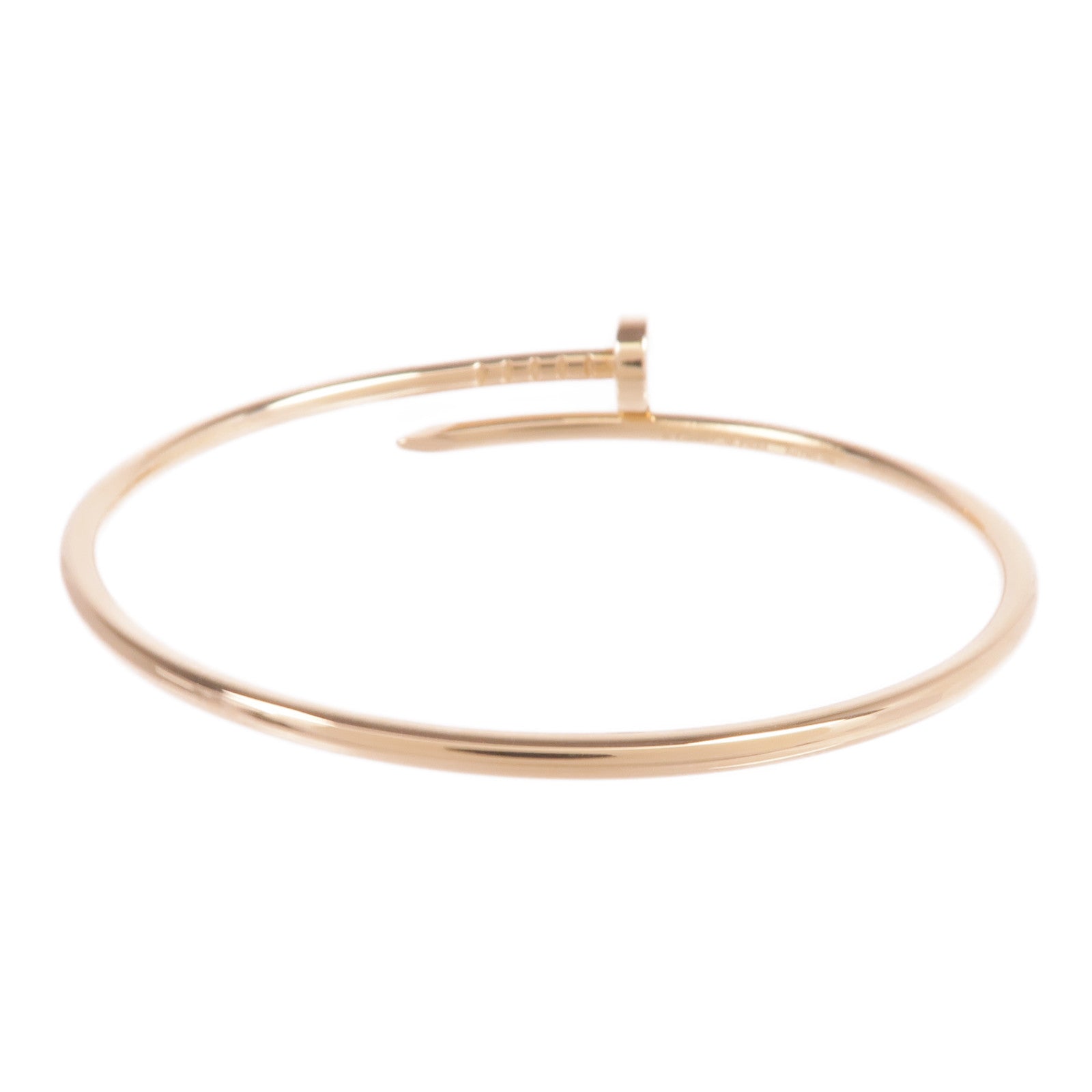 CARTIER 18K黃金Juste un Clou手鐲Cartier#16