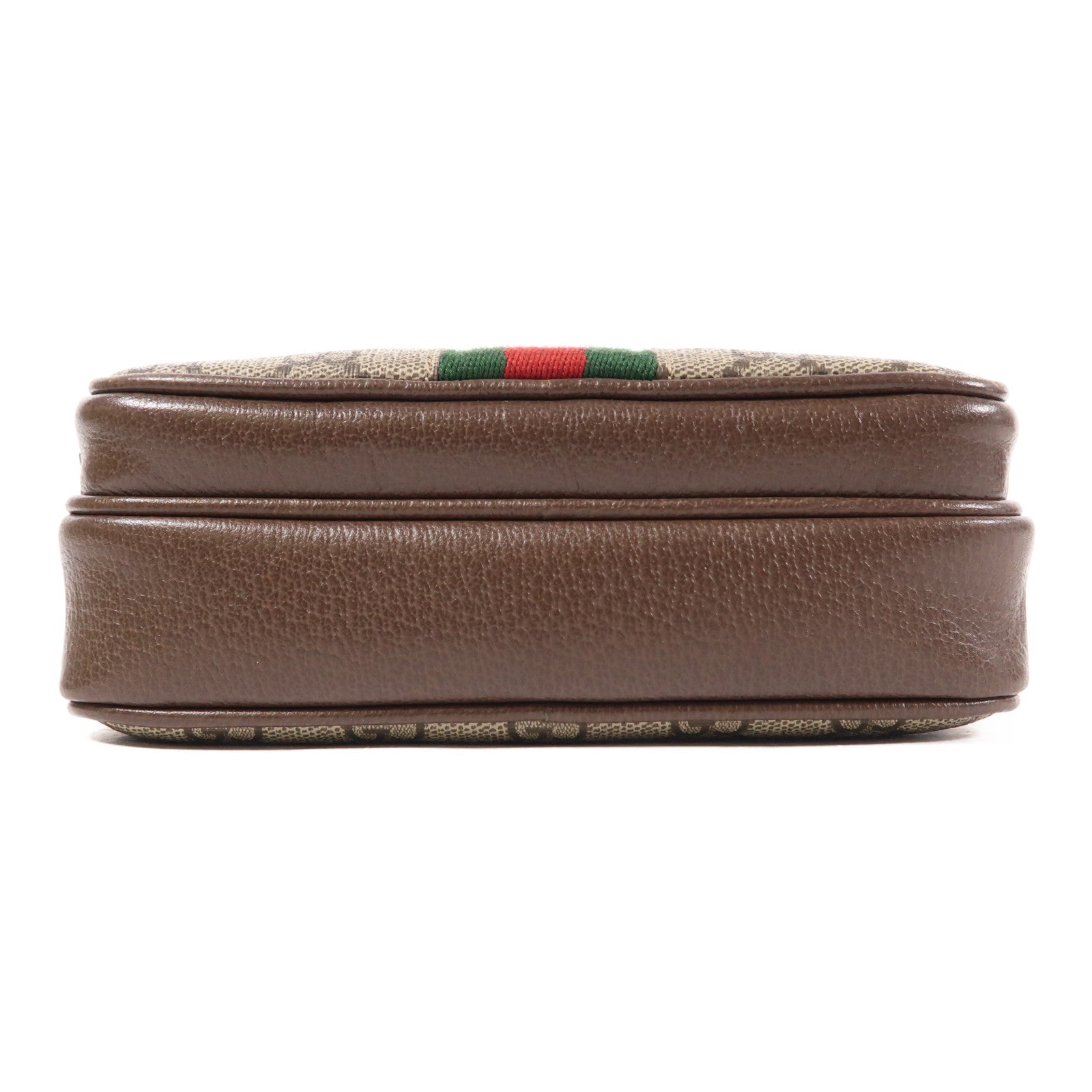 GUCCI 【激減優惠】塗層帆布Ophidia金扣肩背袋