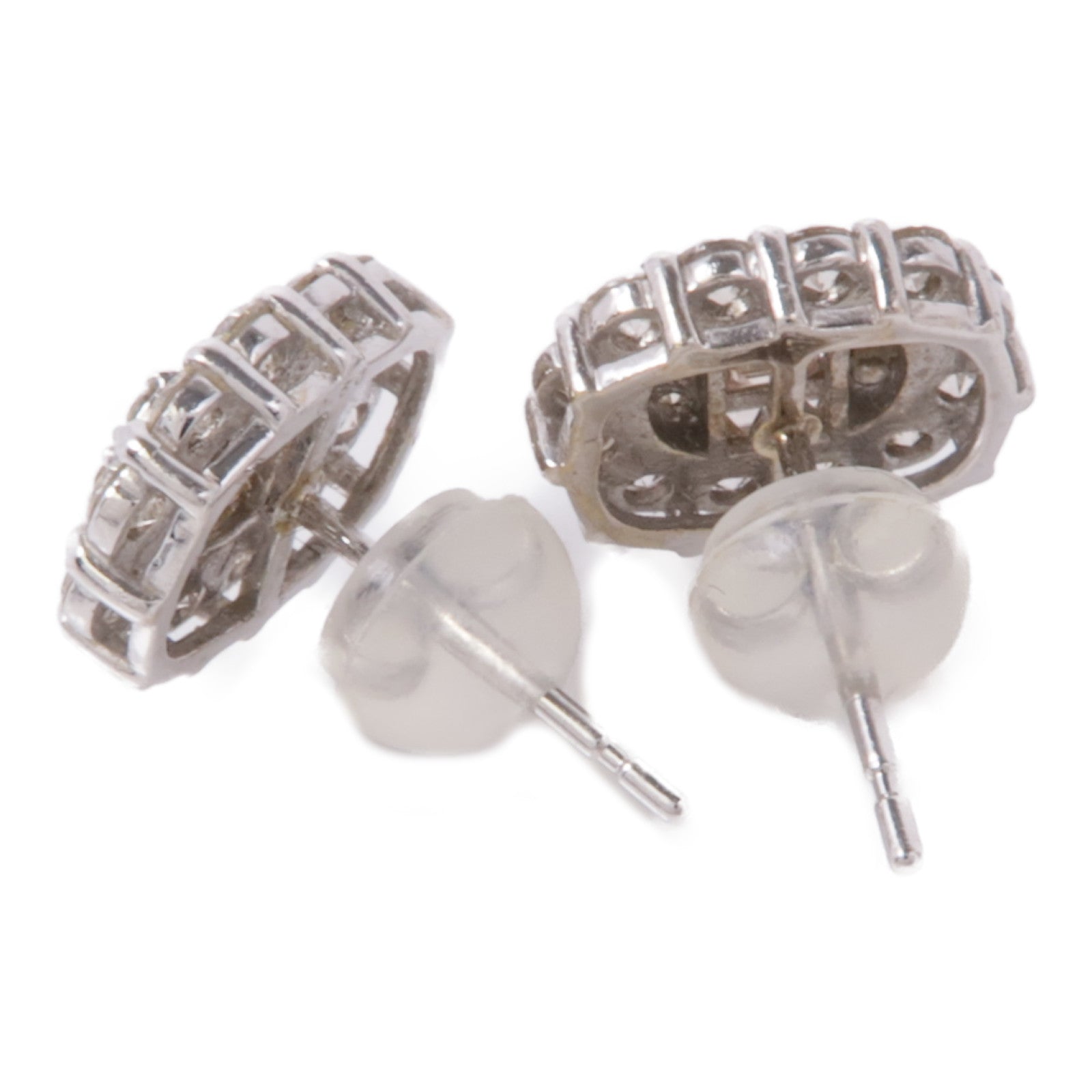 JEWELRY 18K白金Diamond Earrings鑽石耳環