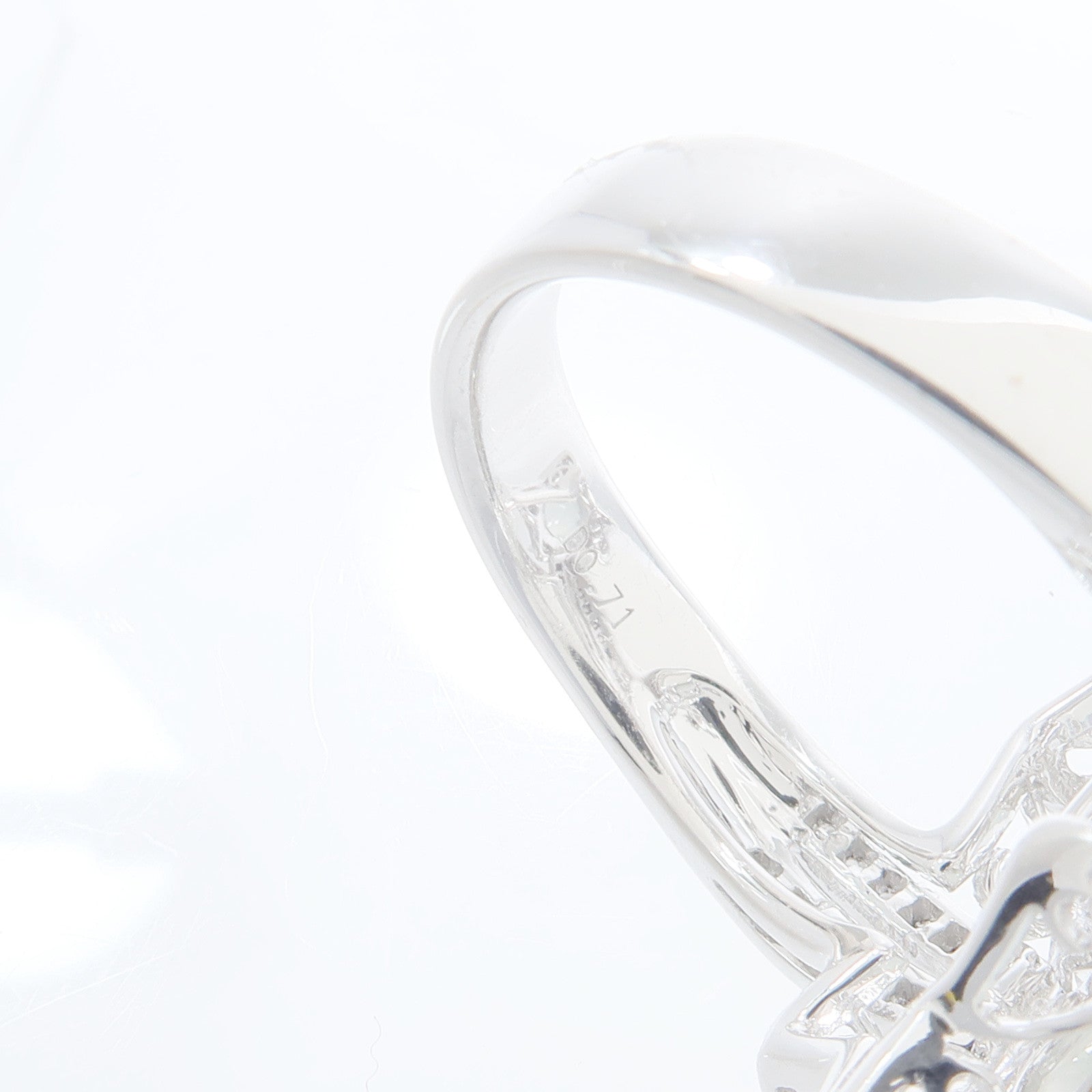 JEWELRY 18K白金Diamond Ring鑽石戒指