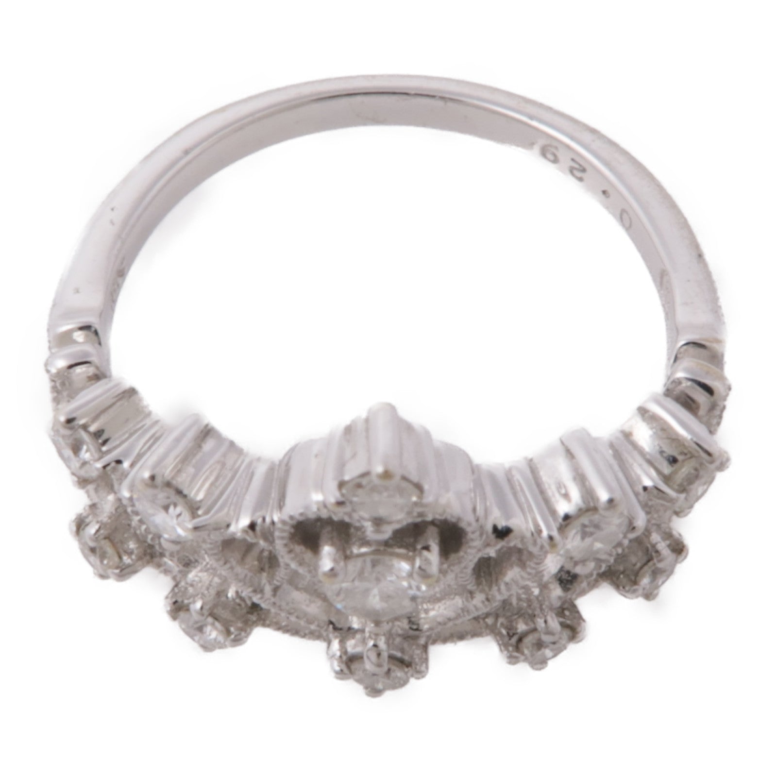 JEWELRY 18K白金Diamond Ring鑽石戒指US#5.5