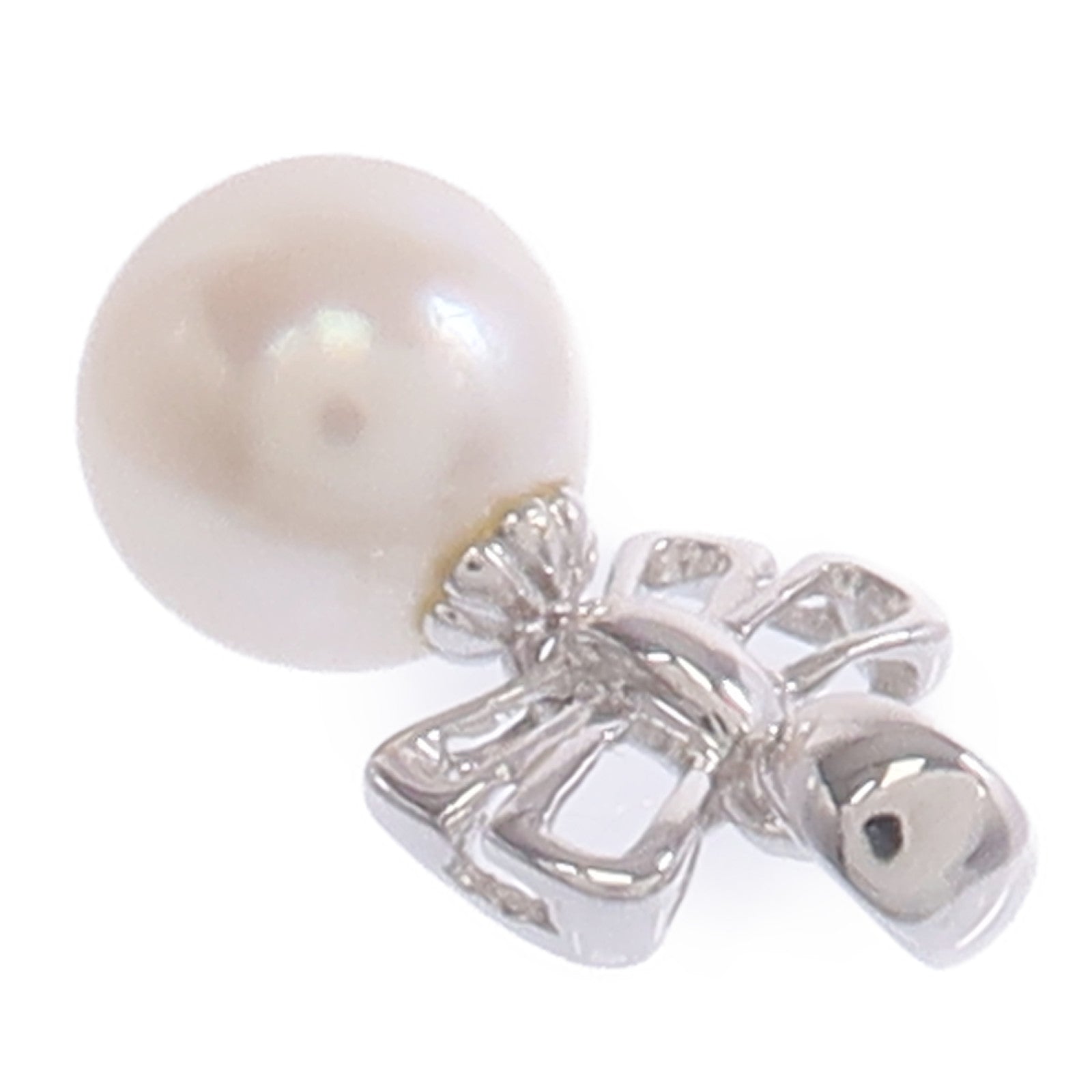 JEWELRY 【激減優惠】18K白金Pearl Pendant Top珍珠吊墜