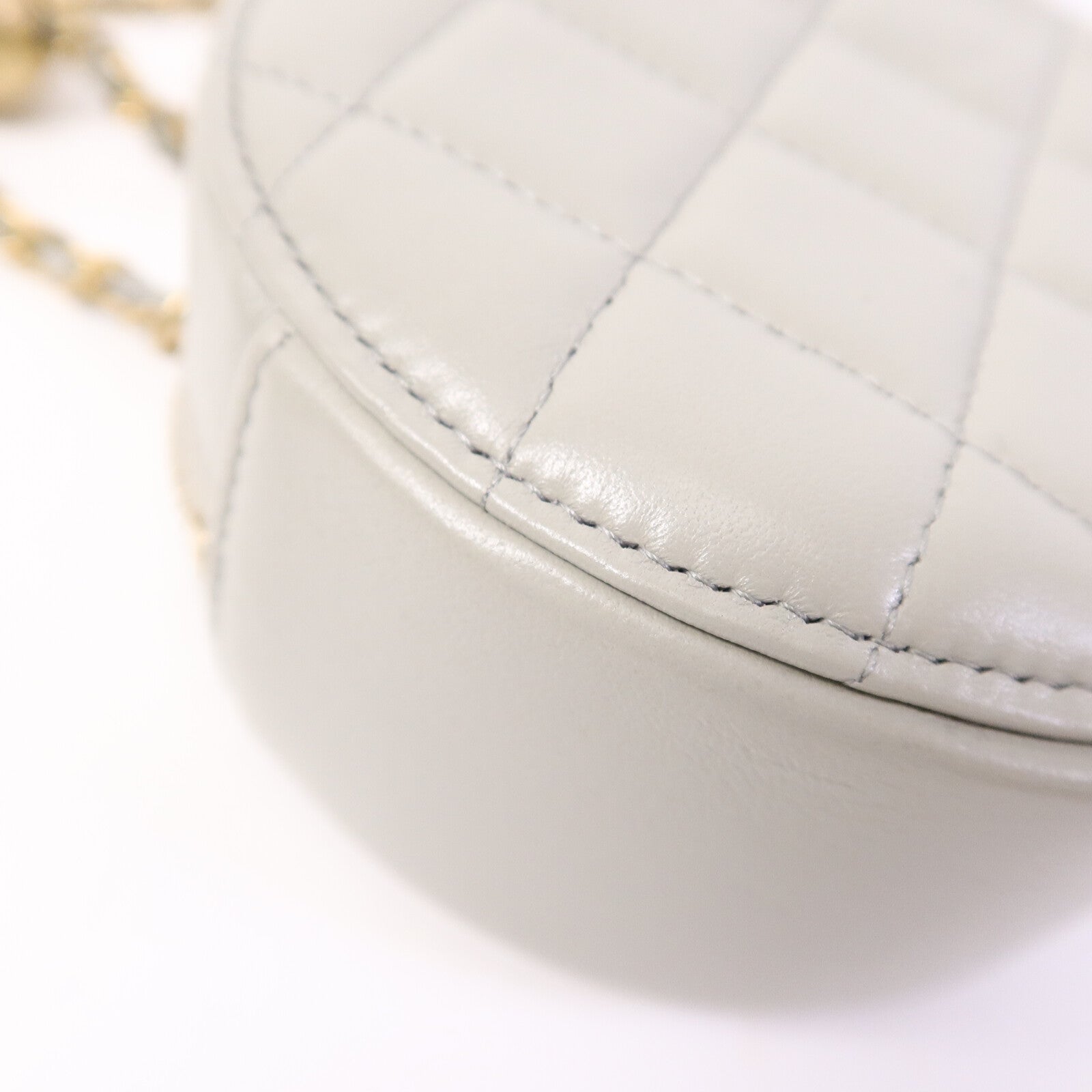 CHANEL 羊皮皮革Vanity Case鏈帶肩背袋