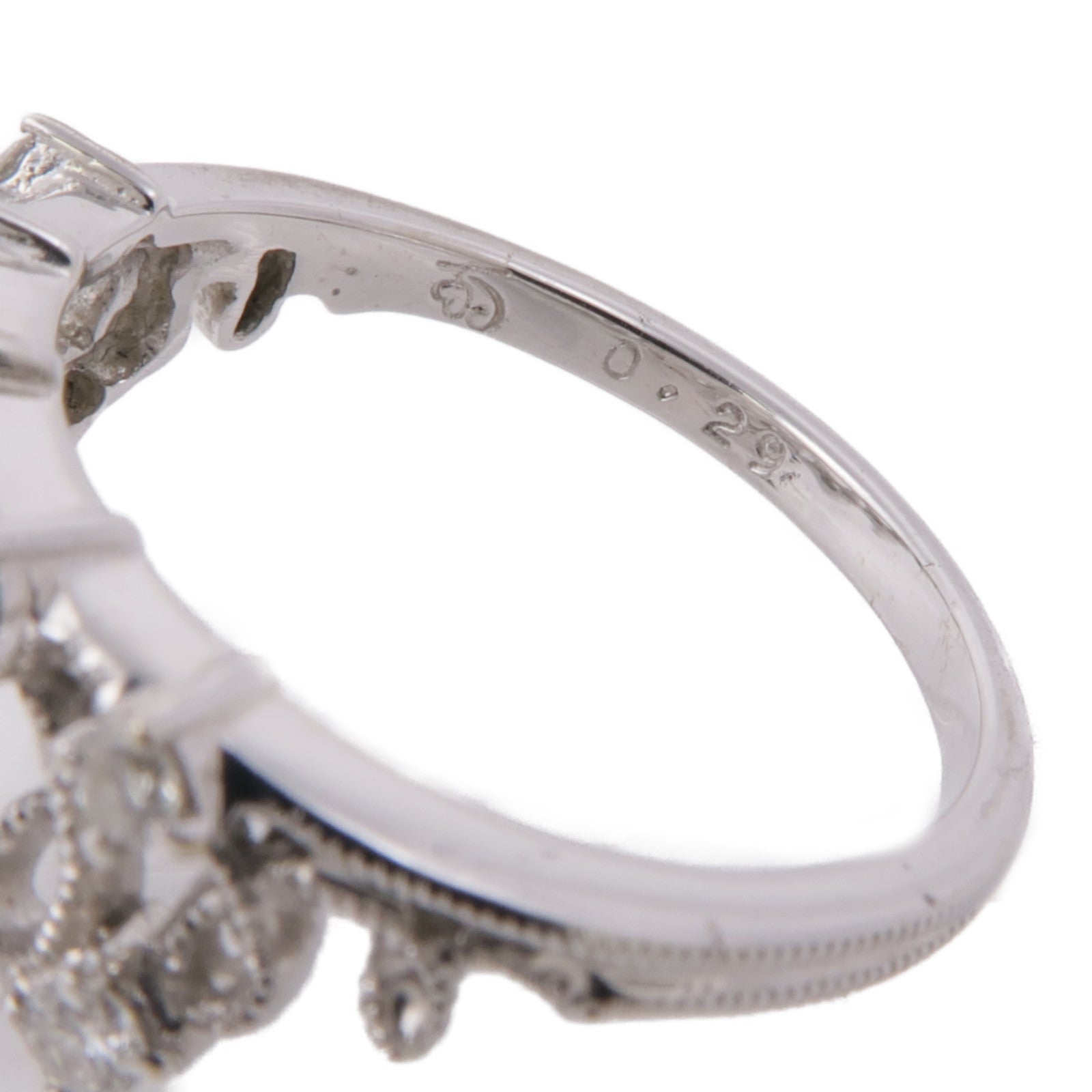 JEWELRY 18K白金Diamond Ring鑽石戒指US#5.5