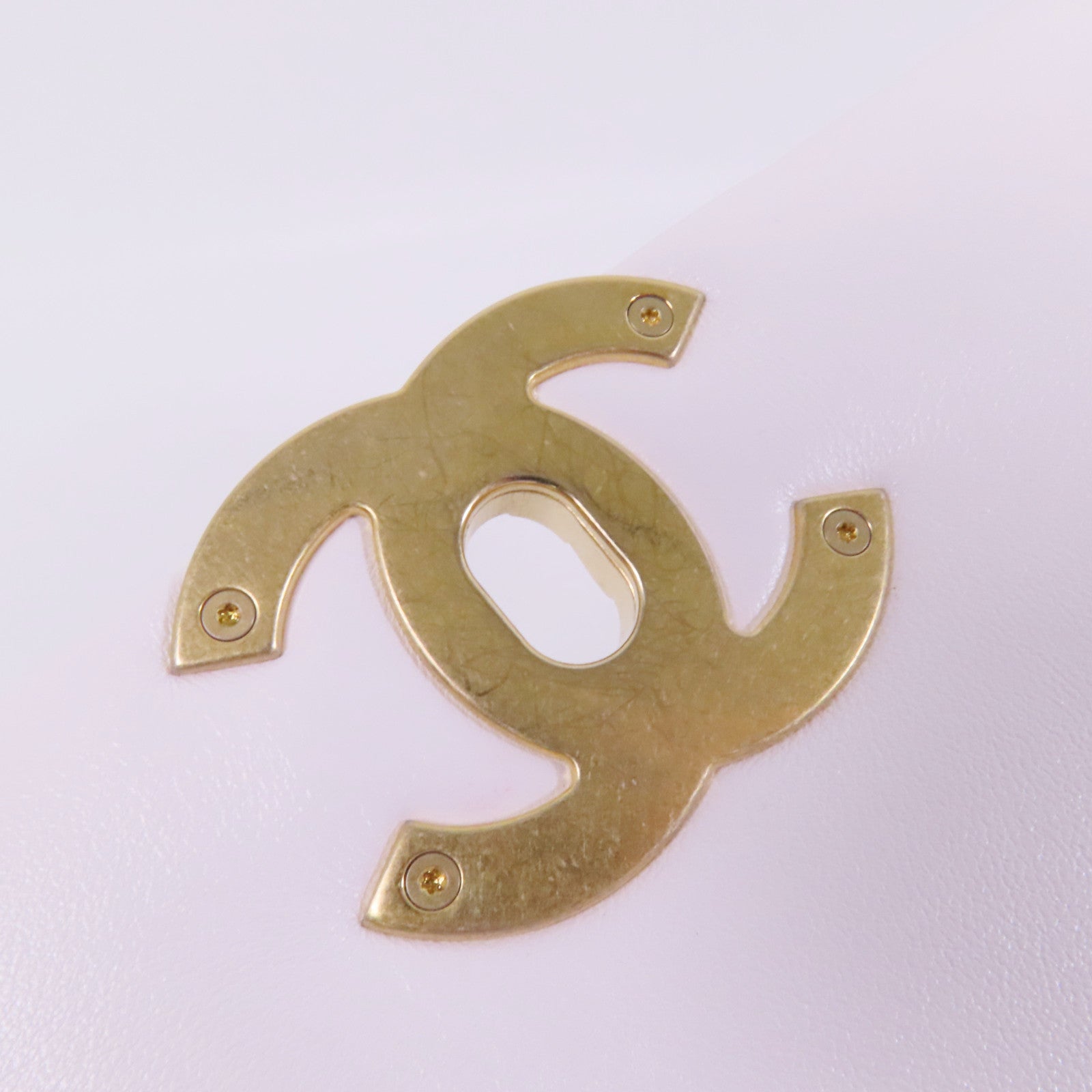 CHANEL 羊皮皮革Chanel 19 Small金扣鏈帶手挽肩背兩用袋