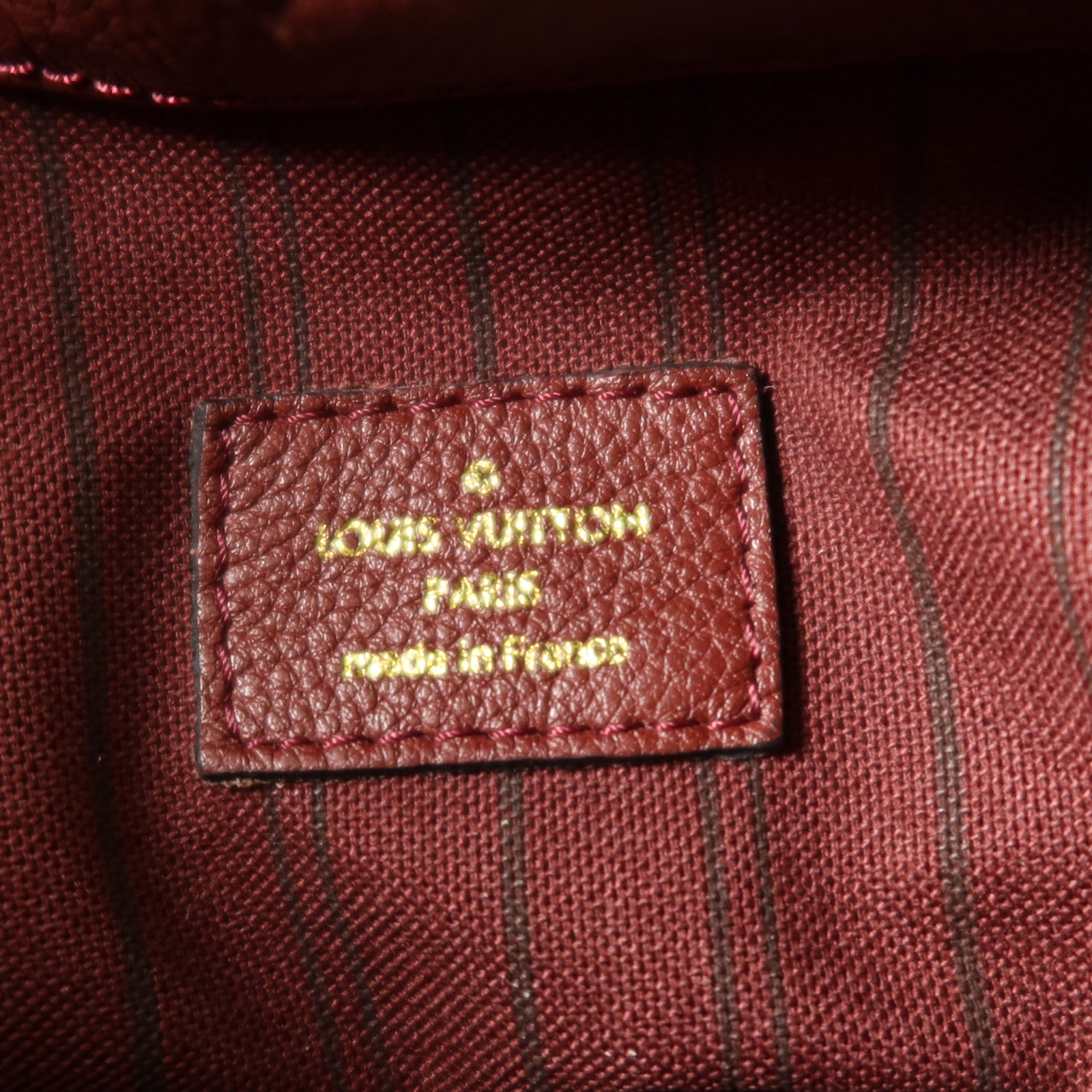 LOUIS VUITTON Monogram Empreinte Artsy MM金扣肩背袋