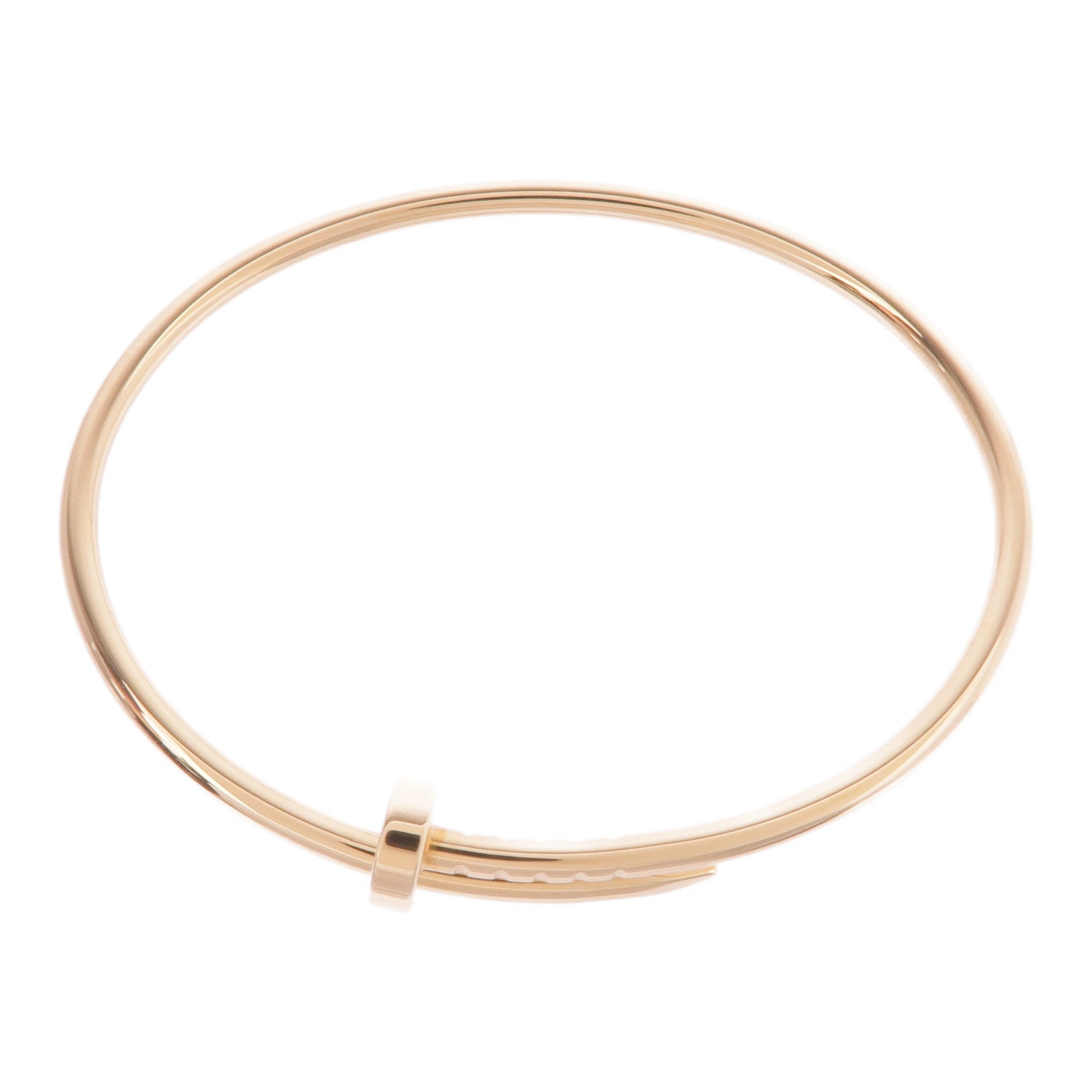 CARTIER 18K黃金Juste un Clou手鐲Cartier#16