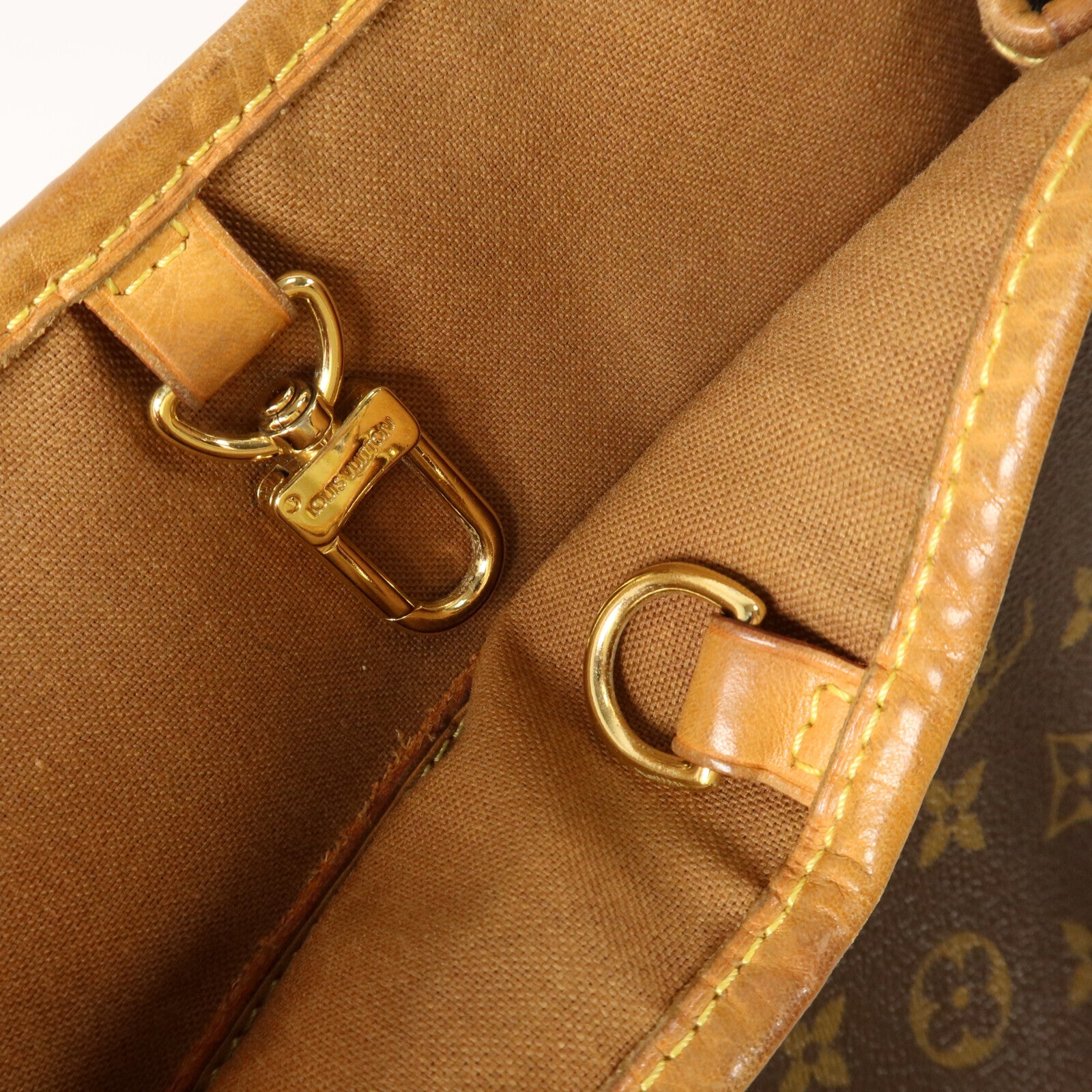 LOUIS VUITTON Monogram Batignolles金扣肩背袋