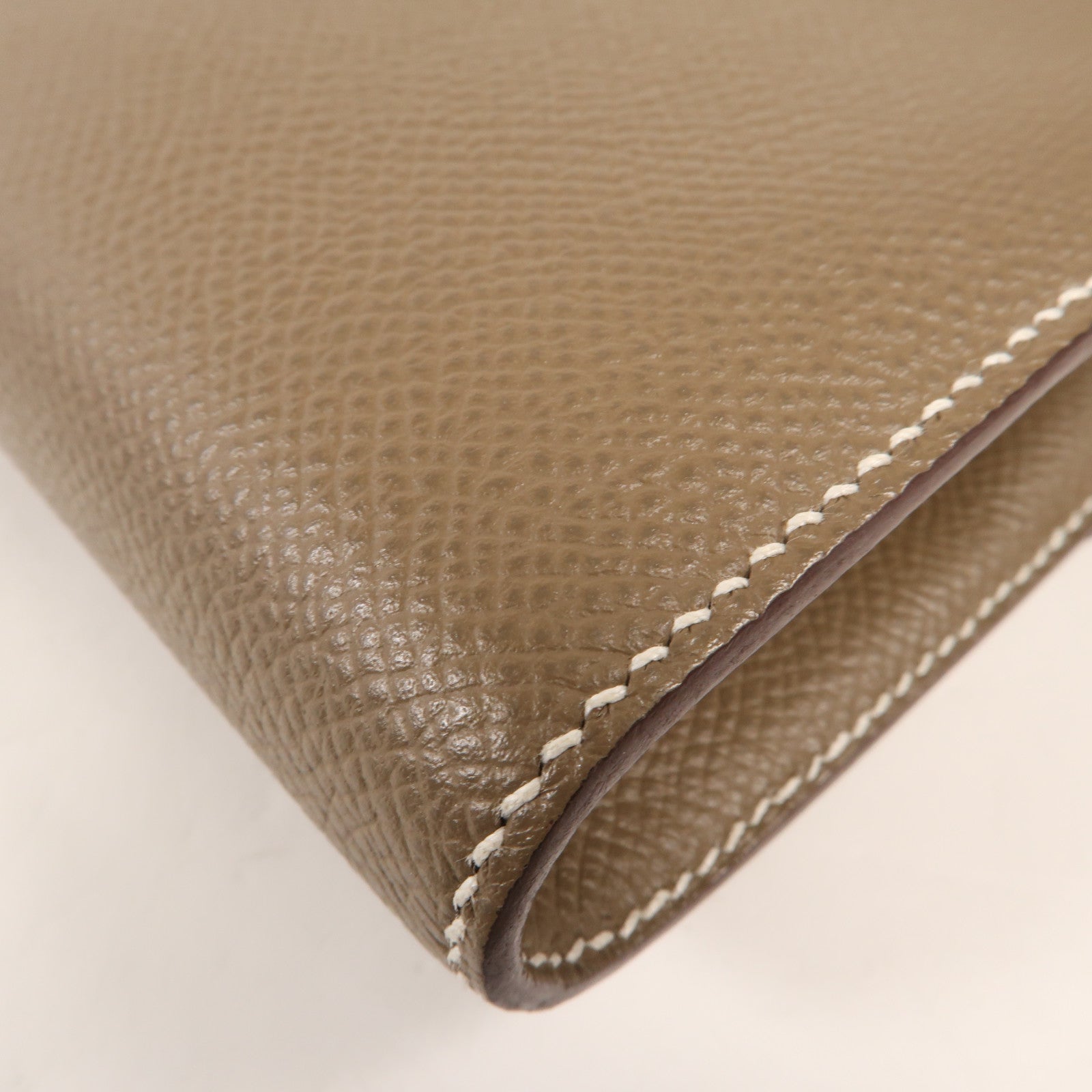 HERMES Epsom皮革Constance To Go金扣肩背袋Etoupe